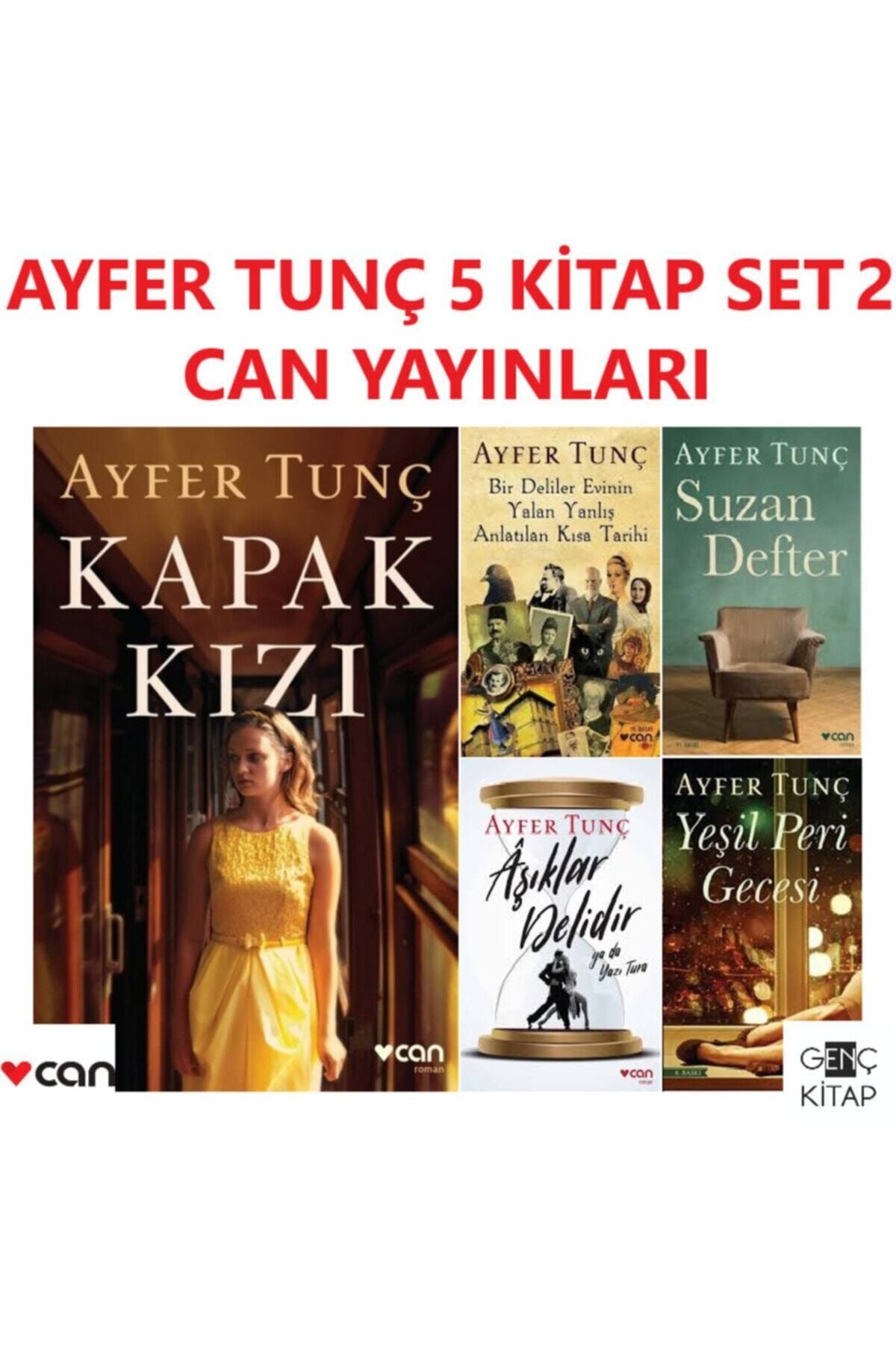 Can Yayınları Ayfer Tunç 5 Kitap Set 2 Aşıklar Delidir Ya Da Yazı Tura-suzan Defter-kapak Kızı
