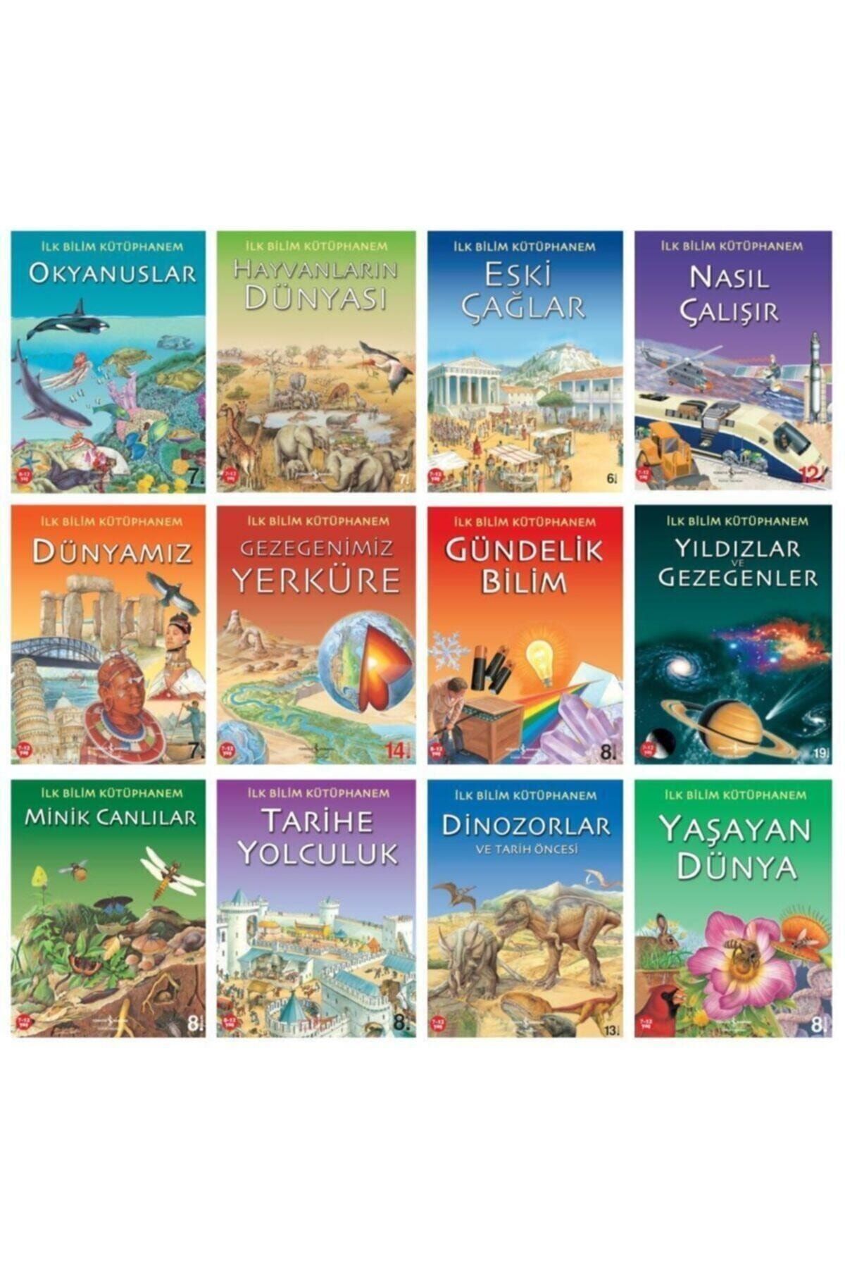 Türkiye İş Bankası Kültür Yayınları Iş Bankası Ilk Bilim Kütüphanem Seti 12 Kitap