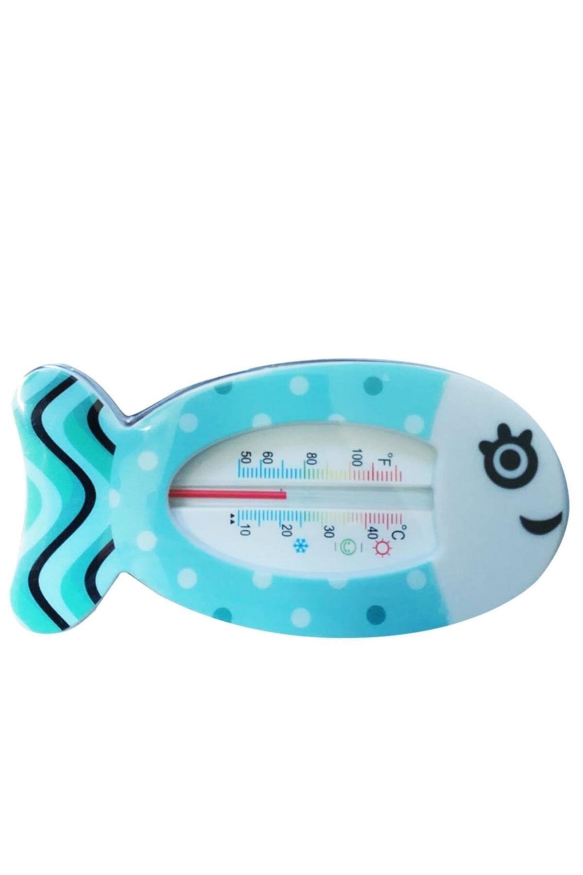Bebedor Balık Desenli Banyo Termometresi (mavi) 579
