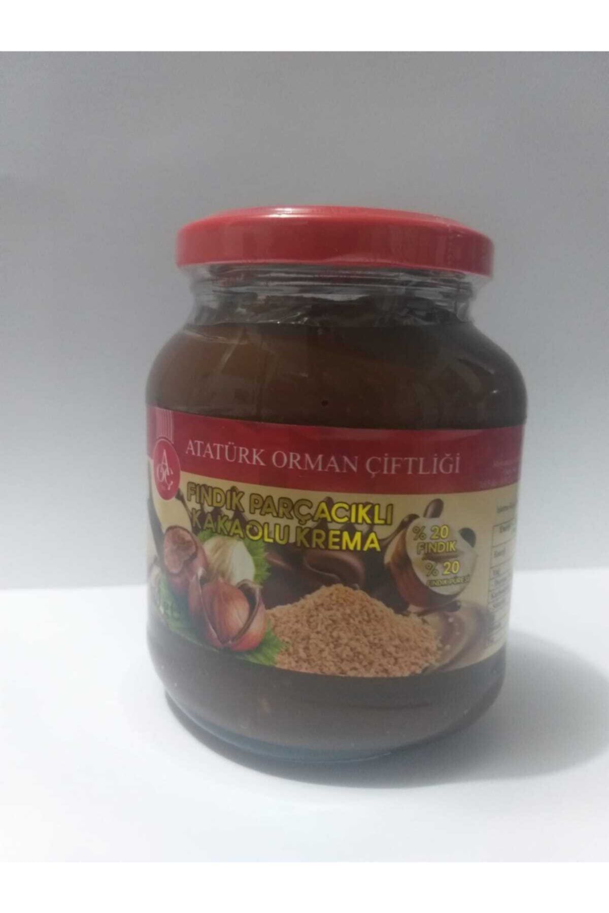 Atatürk Orman Çiftliği Kakaolu Krema 320 gr Fındık Parçacıklı