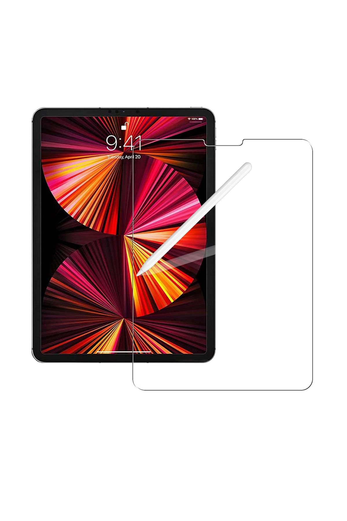 Microcase Ipad Pro 11 2021 Paper Like Pencil Destekli Kağıt Hissi Veren Mat Ekran Koruyucu