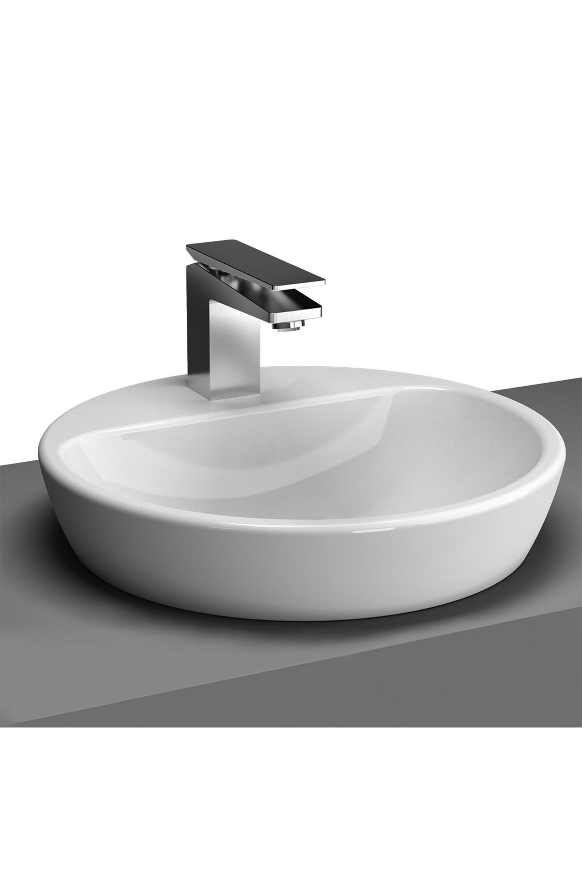 VitrA Metropole 5941b003-0041 Yuvarlak Çanak Lavabo, 45 Cm, Beyaz