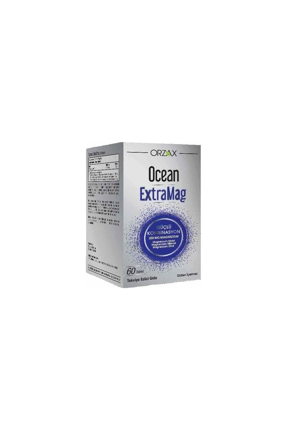Ocean Orzax Extramag Üçlü Kombinasyon 60 Tablet
