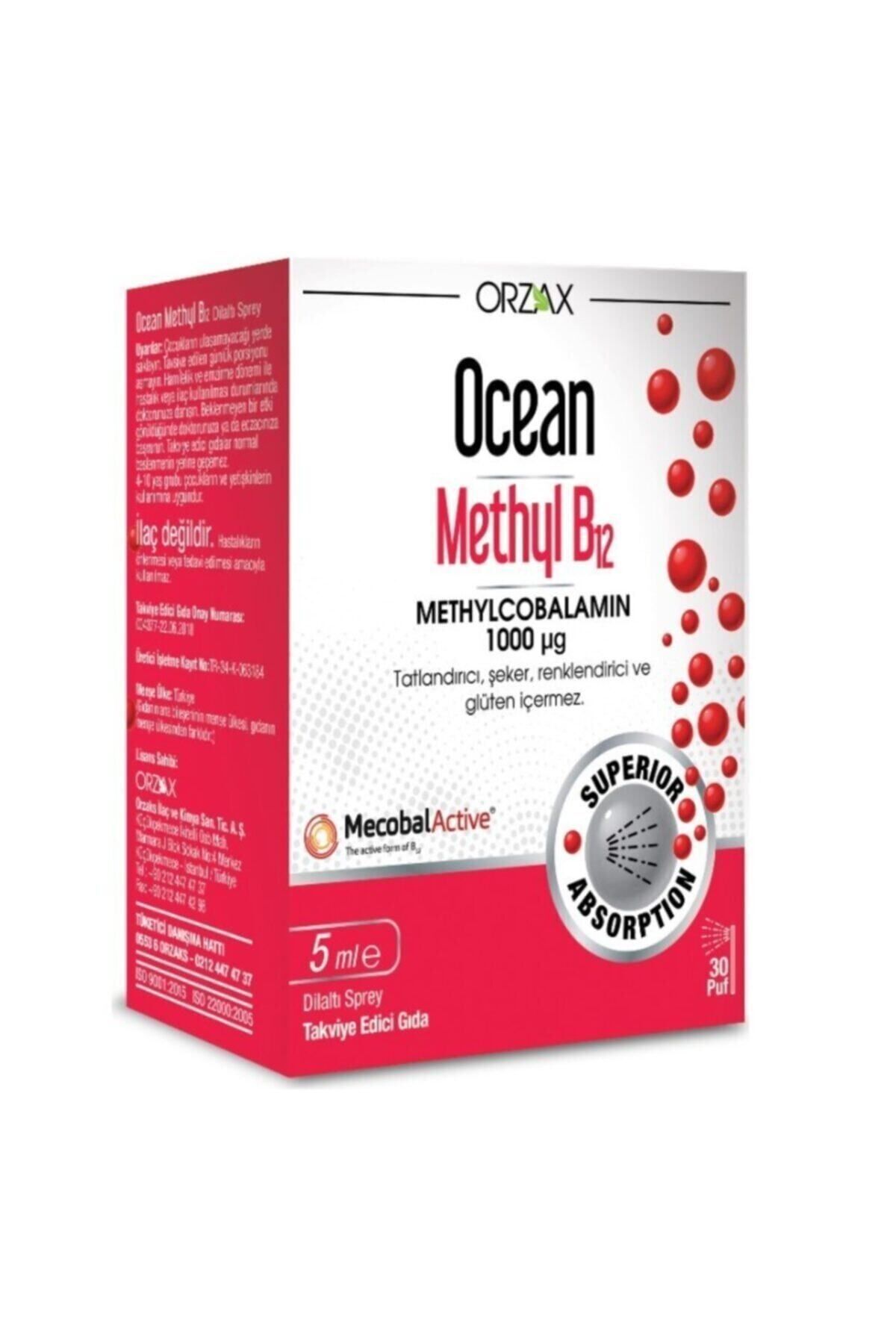 Ocean Methyl 1000mcg B12 Sprey 5ml