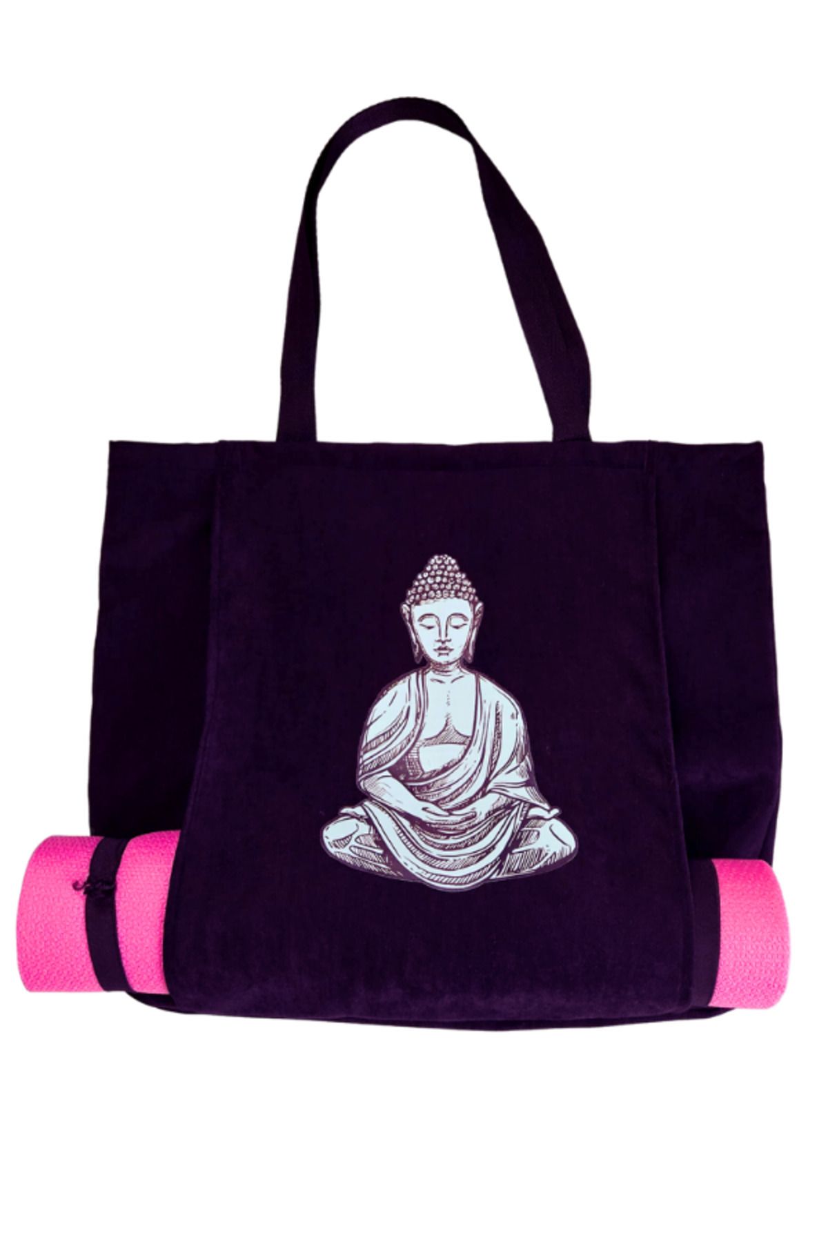 Attolya Mat çantası- Yoga - Pilates çanta- Kumaş çanta- Kumaş mat çantası- Mat torbası