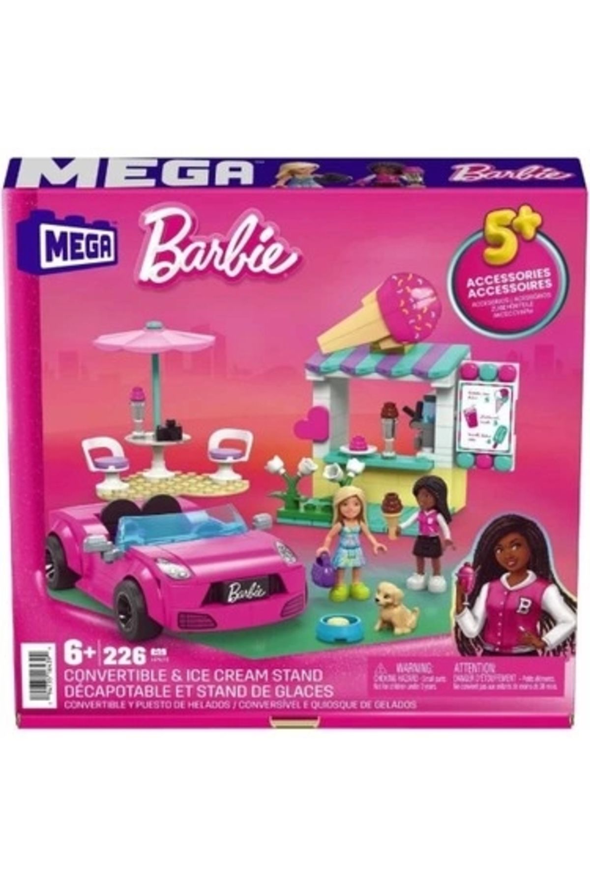 Barbie -MEGA Barbie Dondurma Standı HPN78