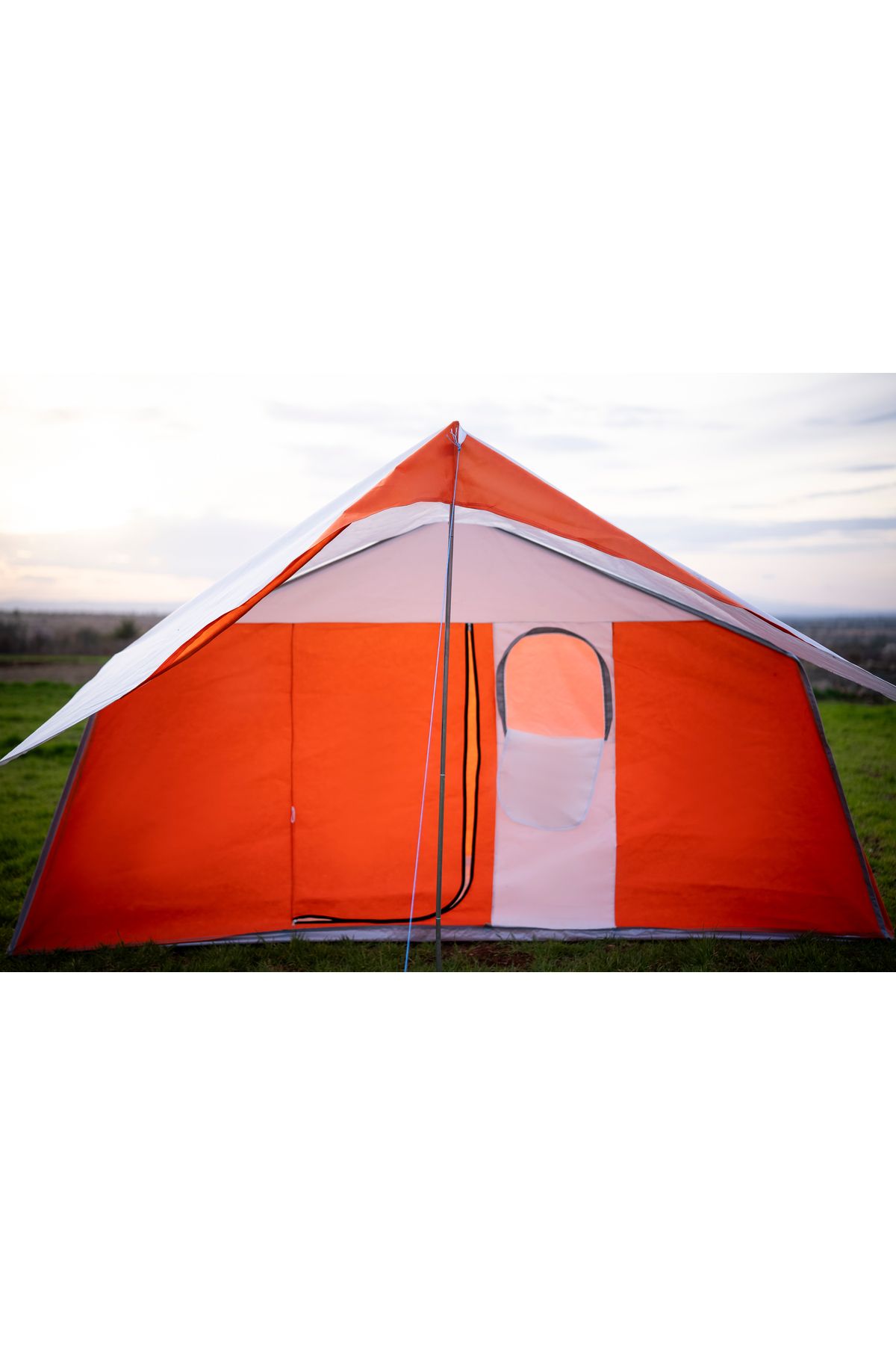 Tunç Çadır İki Oda Bir Salon Kamp Çadırı Turuncu