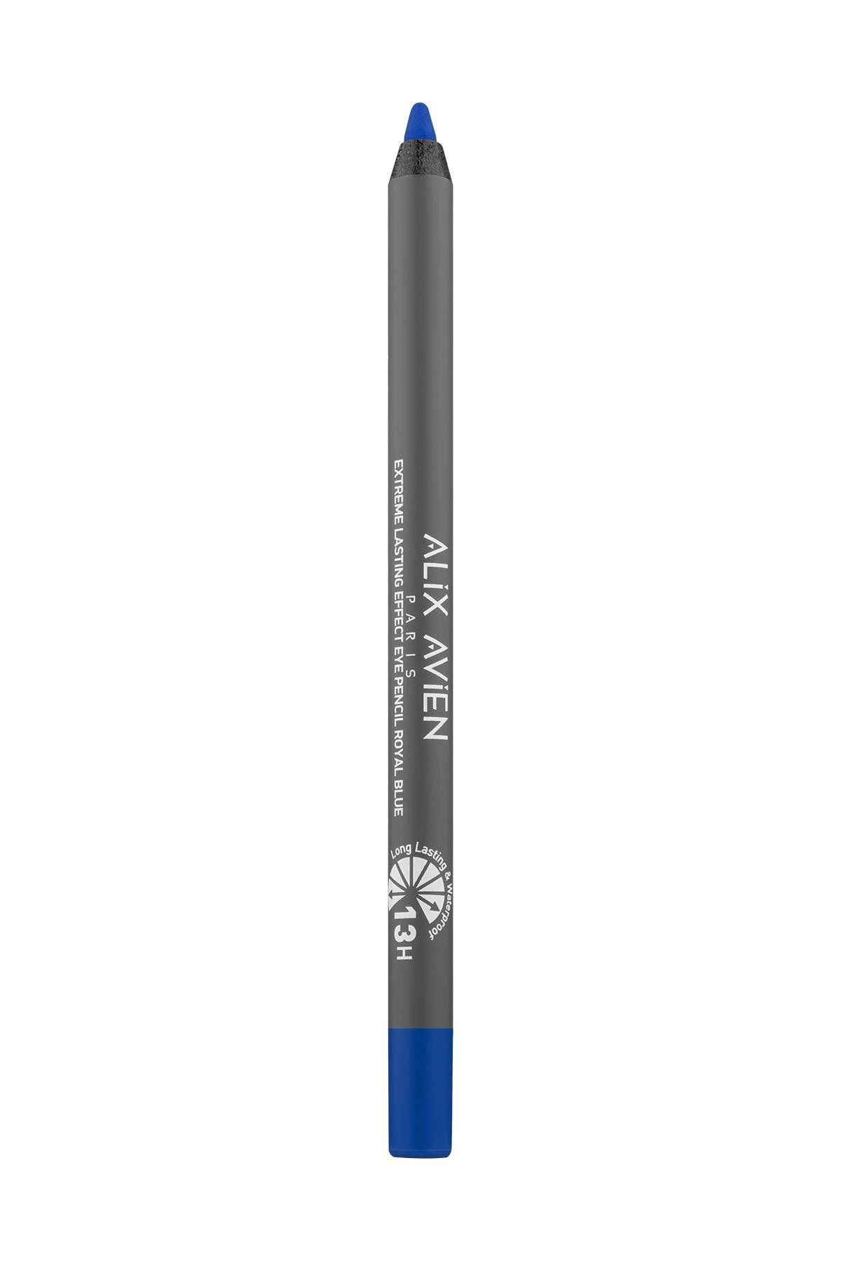 Alix Avien Suya Dayanıklı Mavi Göz Kalemi - 13 Saat Kalıcı Etki - Extreme Lasting Effect Eye Pencil Royal Blue