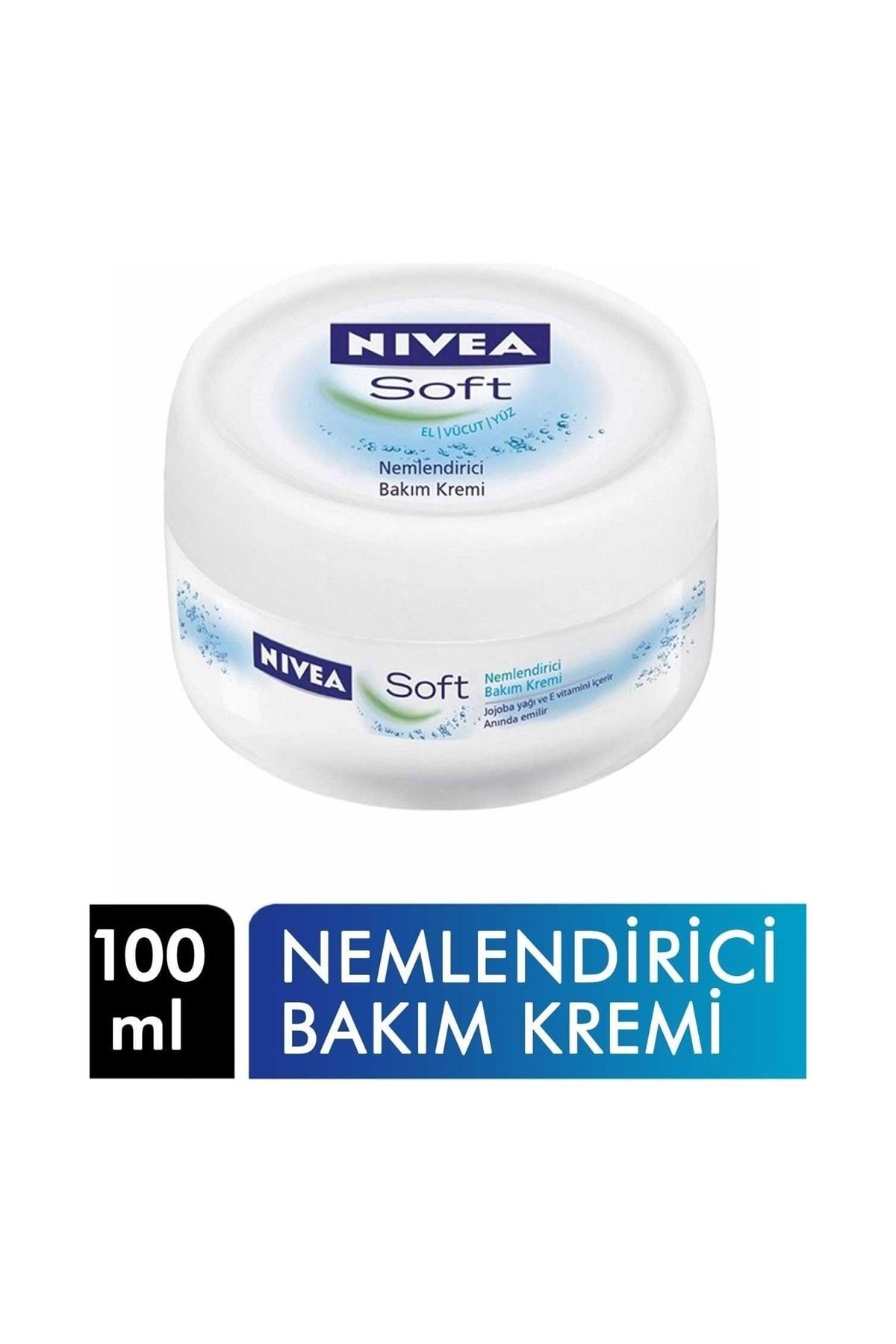 NIVEA Soft Bakım Kremi 100 ml Nemlendirici