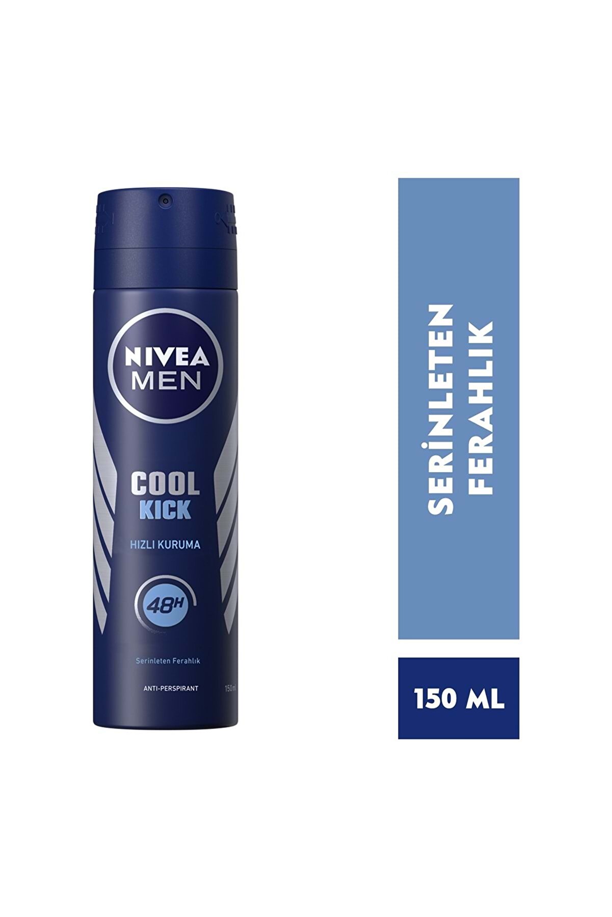 NIVEA Men Erkek Sprey Deodorant Cool Kick 150ml