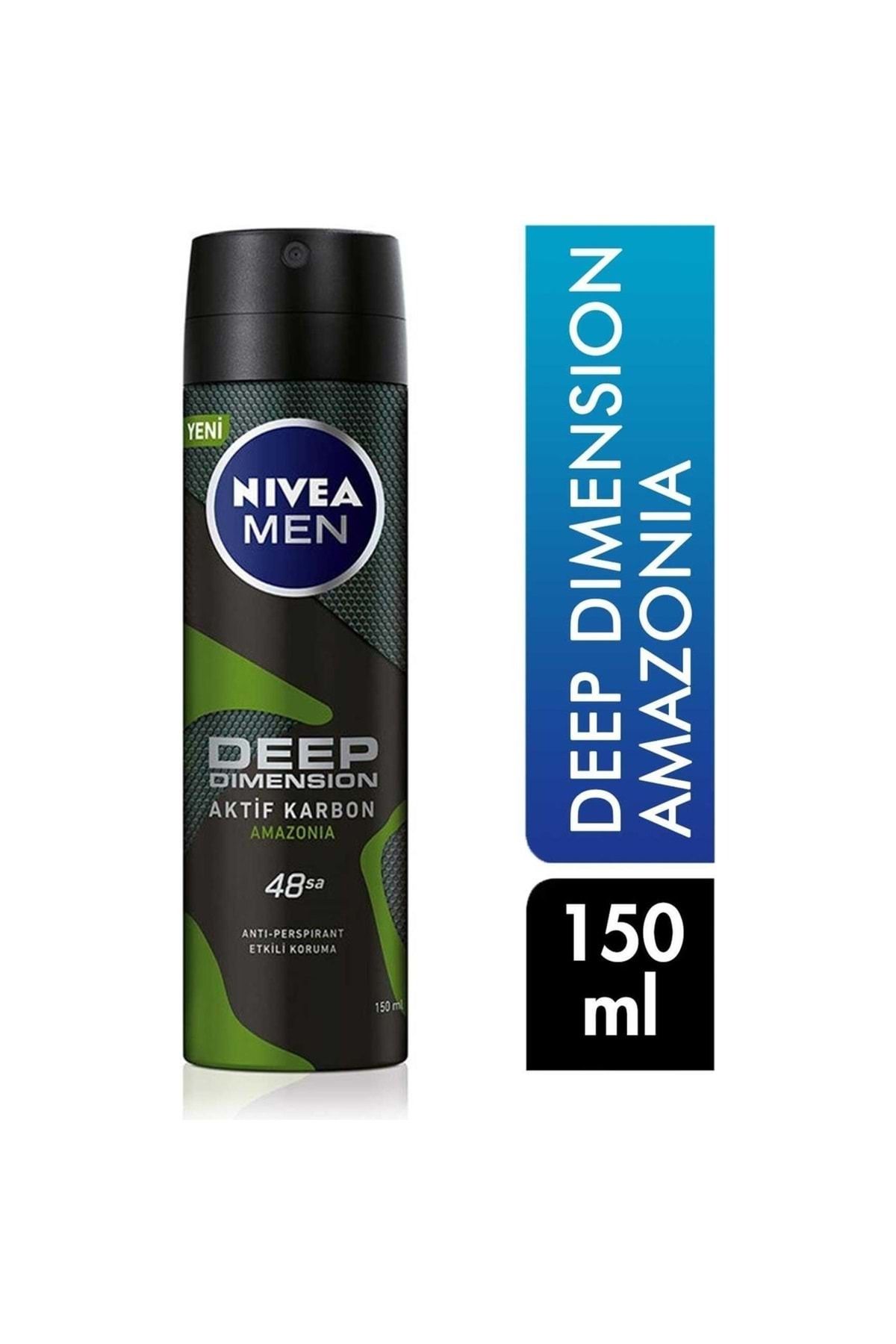 NIVEA Deodorant 150 ml Erkek Deep Dimension Amazonia