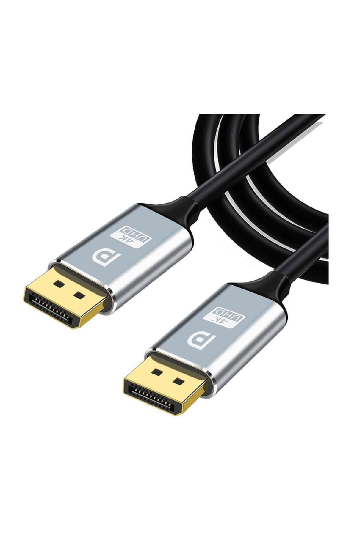 Koodmax 4k 60Hz Displayport  to Displayport Kablo (DP 1.2) 21.60Gbps, 1080P FreeSync G-Sync - 10 Mt