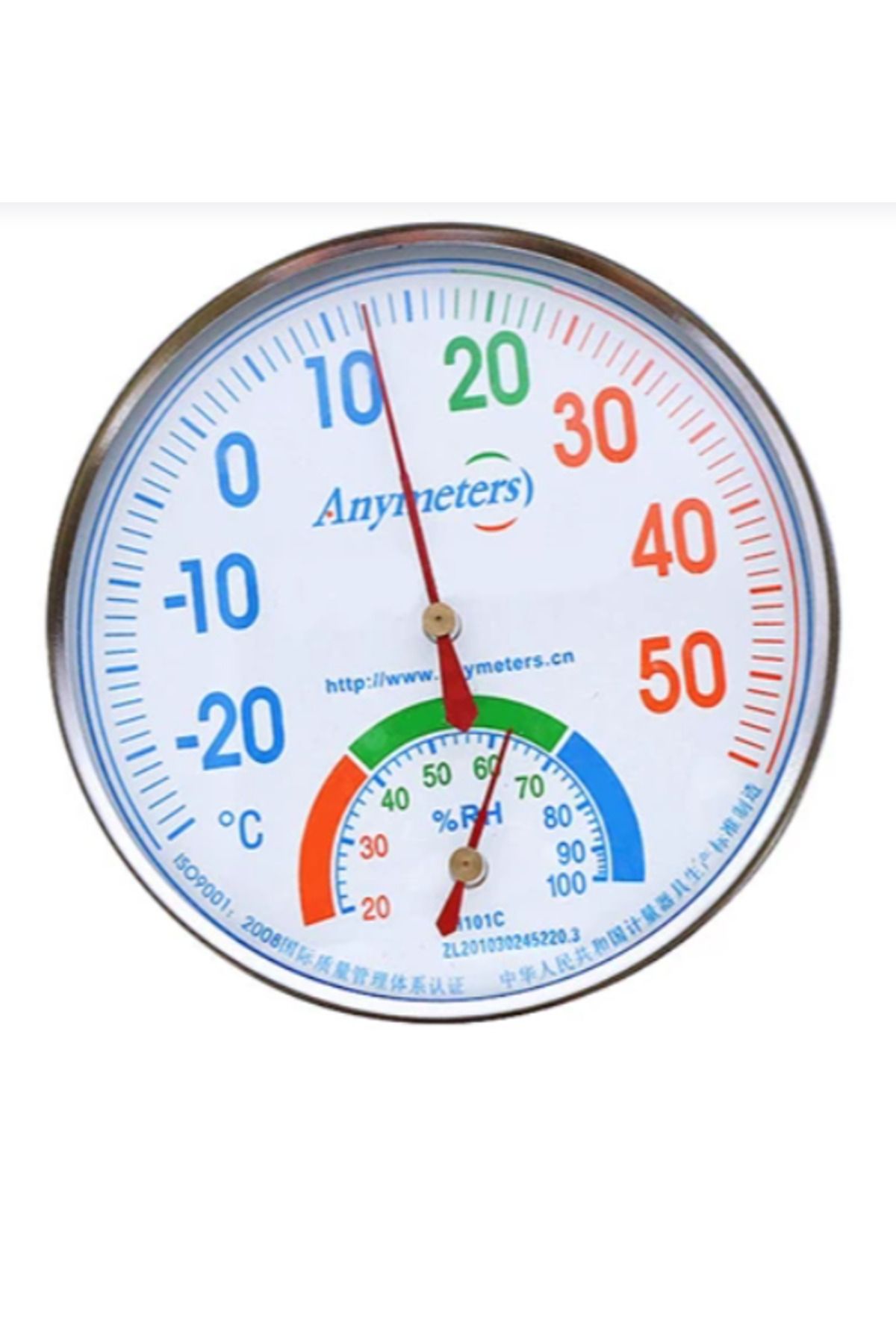 Genel Markalar Anymetre Comfortable Meter Termometre Ve Nem Ölçer