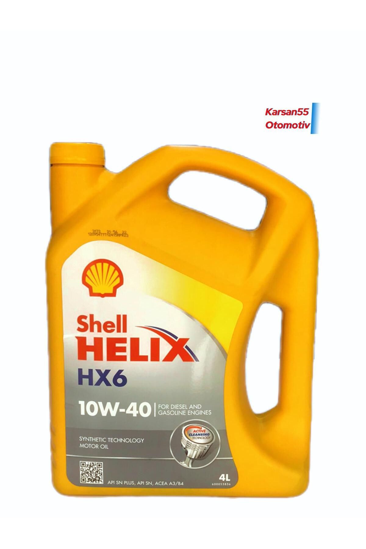 Shell Helix Hx 6 10w/40 4lt Üretim 2023