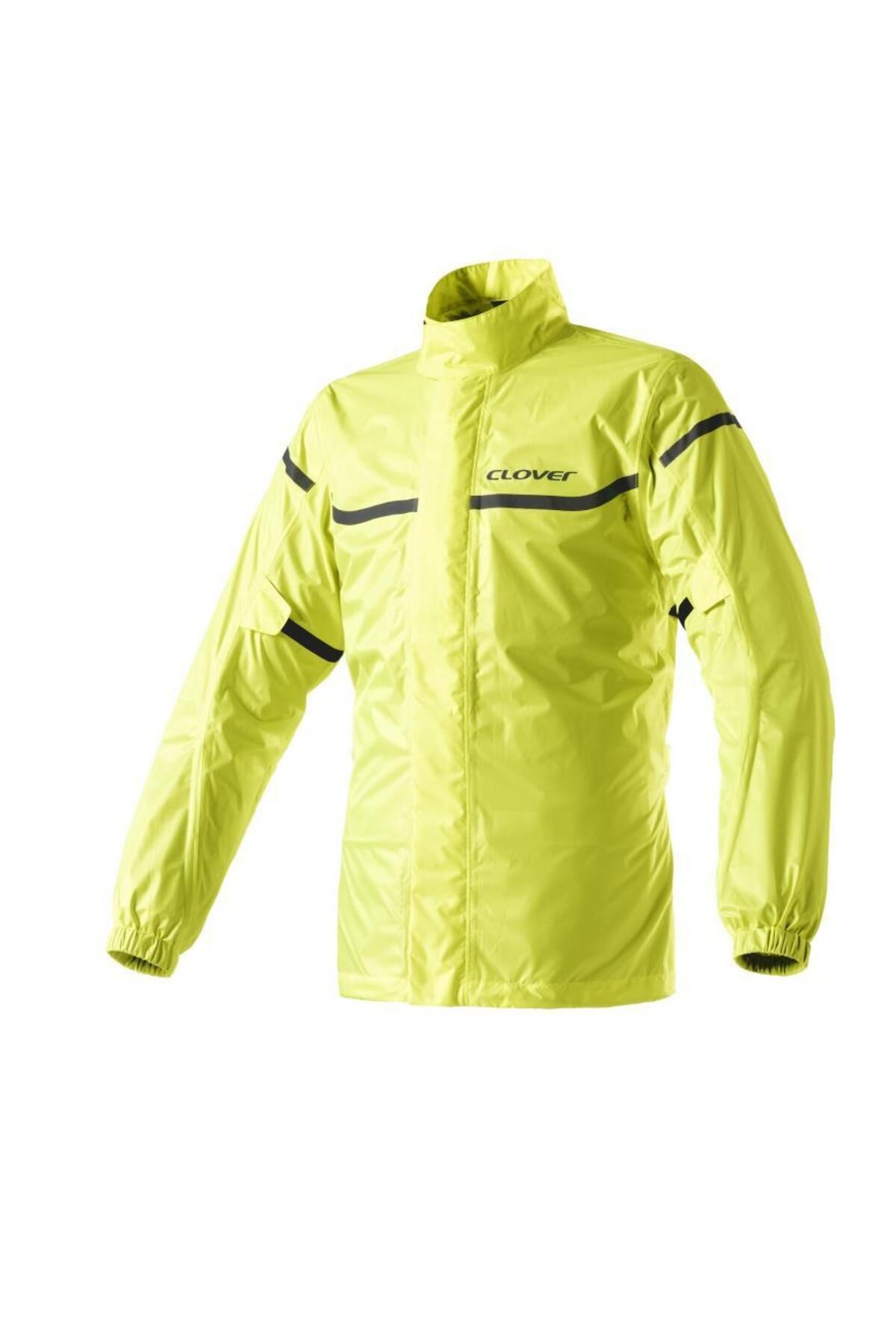 Clover Wet Jacket Pro Wp Üst Yağmurluk Sarı