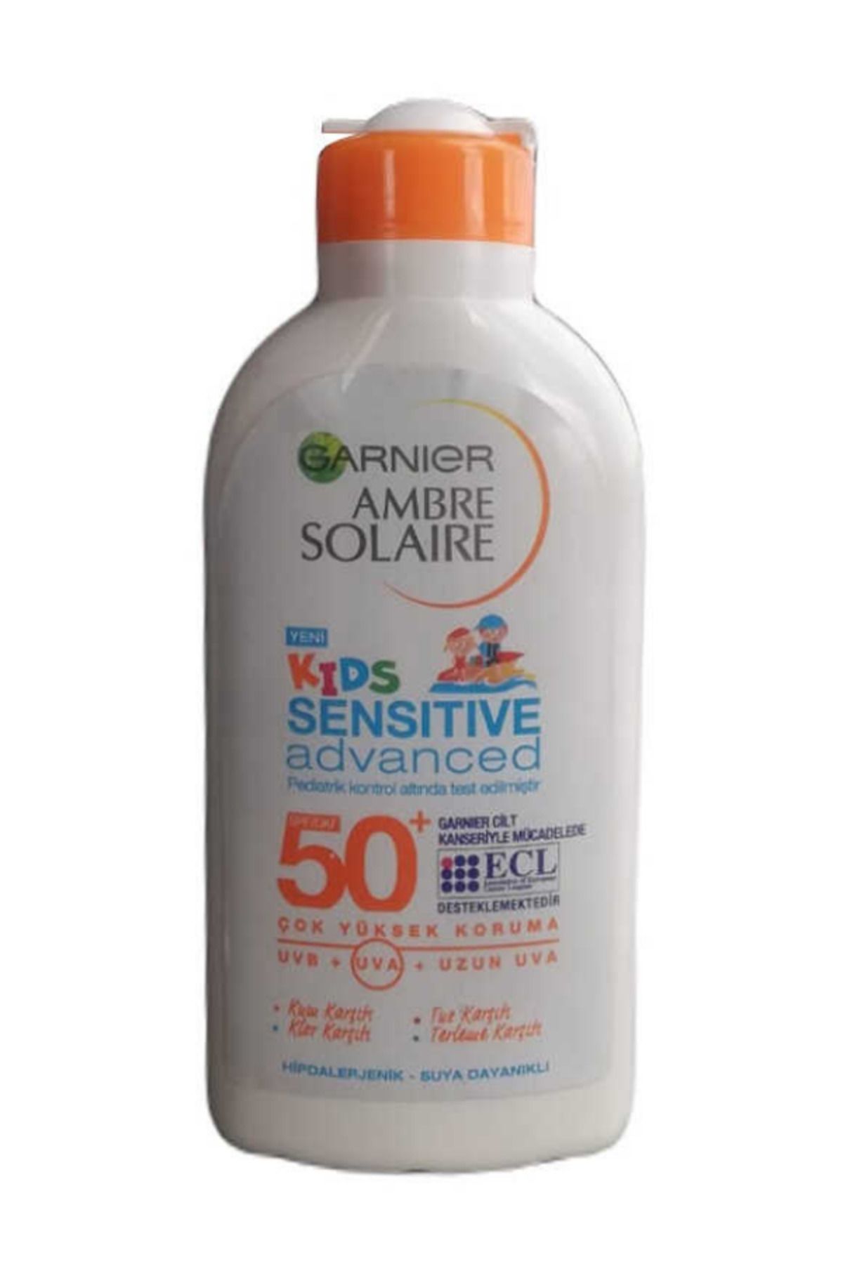 Garnier Ambre Solaire Kids Sensitive Adveanced Çocuk Krem GKF50+ 200 ml