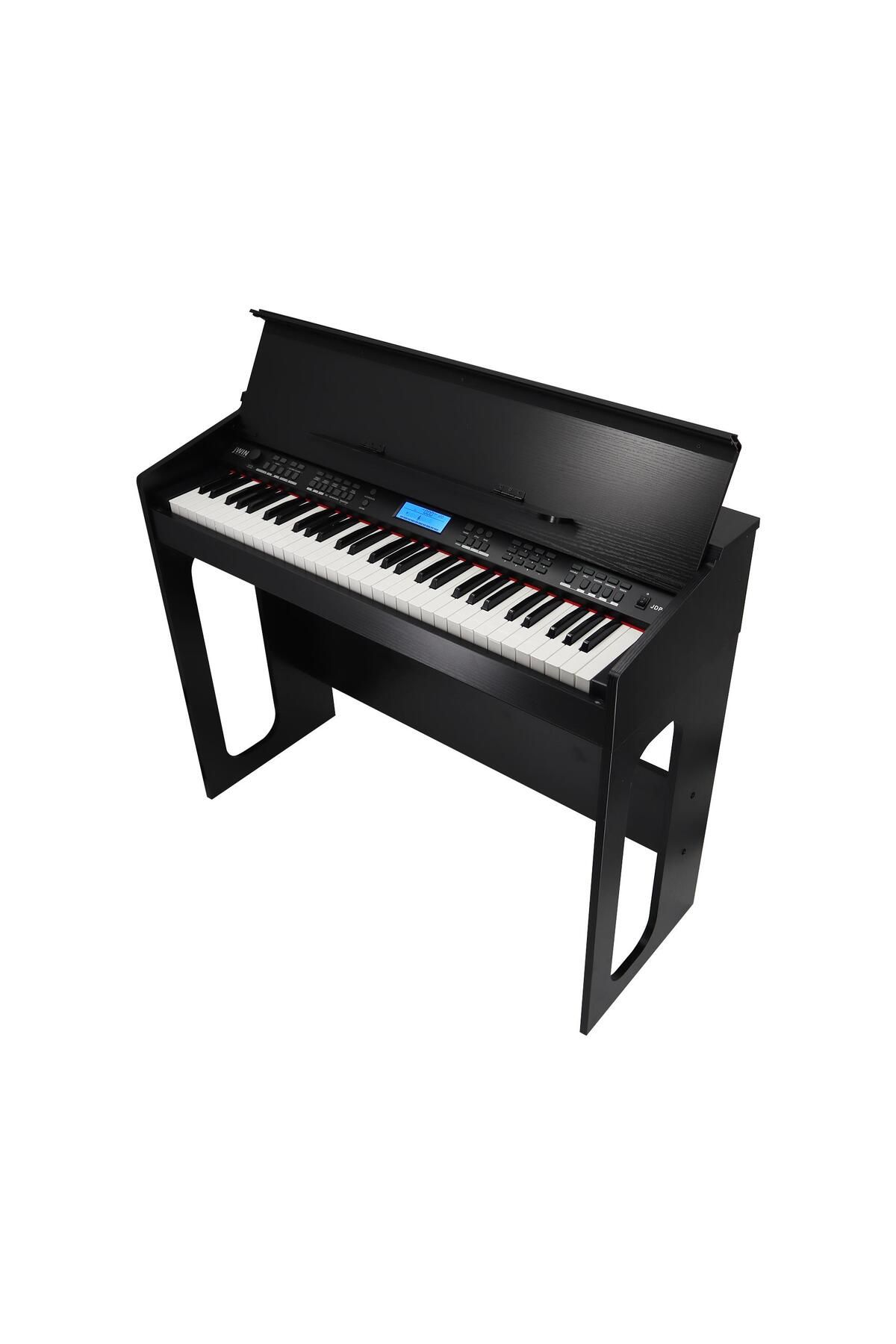 JWIN Jdp-950 Tuş Hassasiyetli 61 Tuşlu Dijital Piyano - Siyah