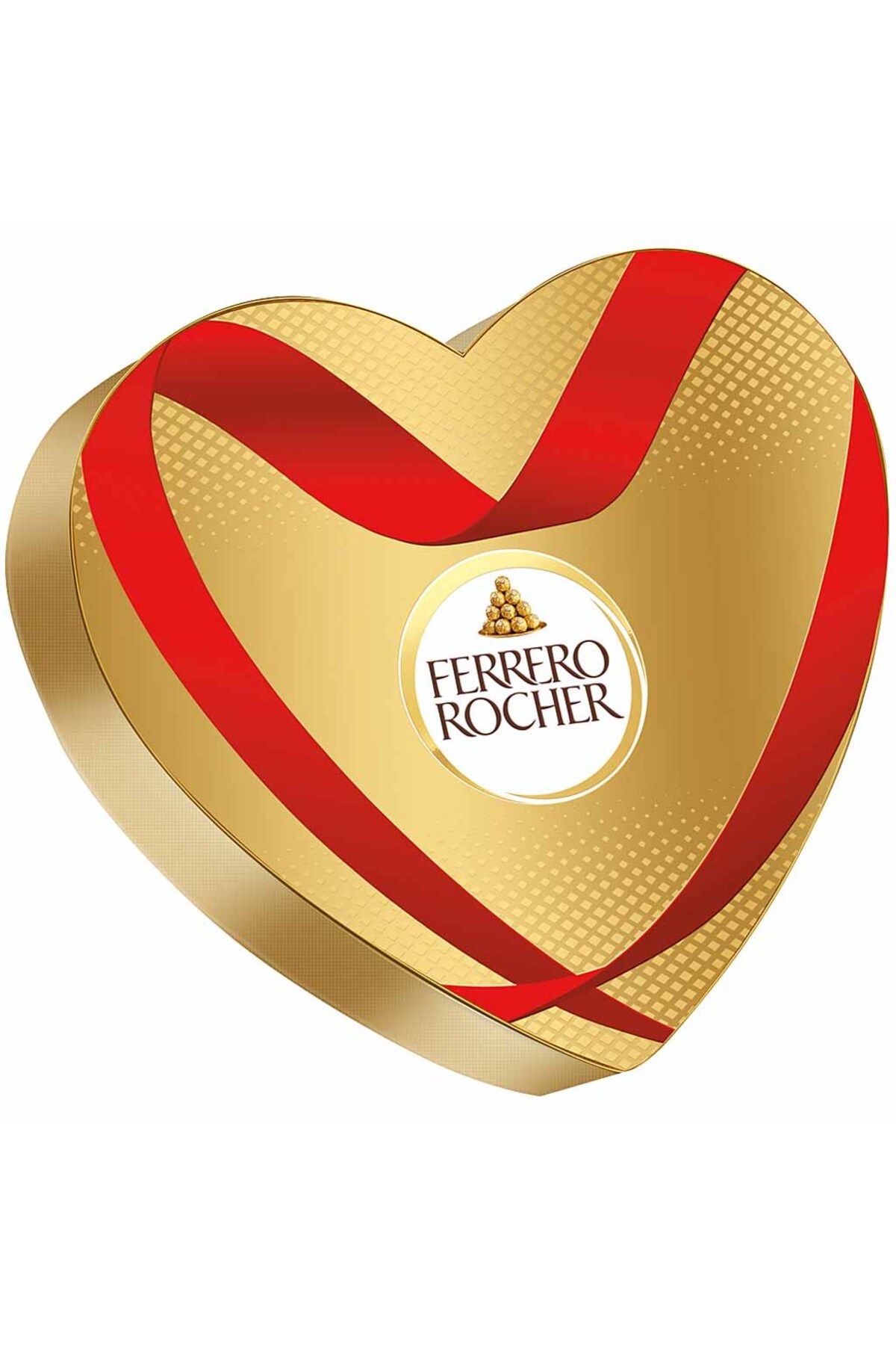 Ferrero Rocher Herz Kalpli Kutuda Fındıklı Sütlü Çikolata 125 G - Hediyelik Çikolata