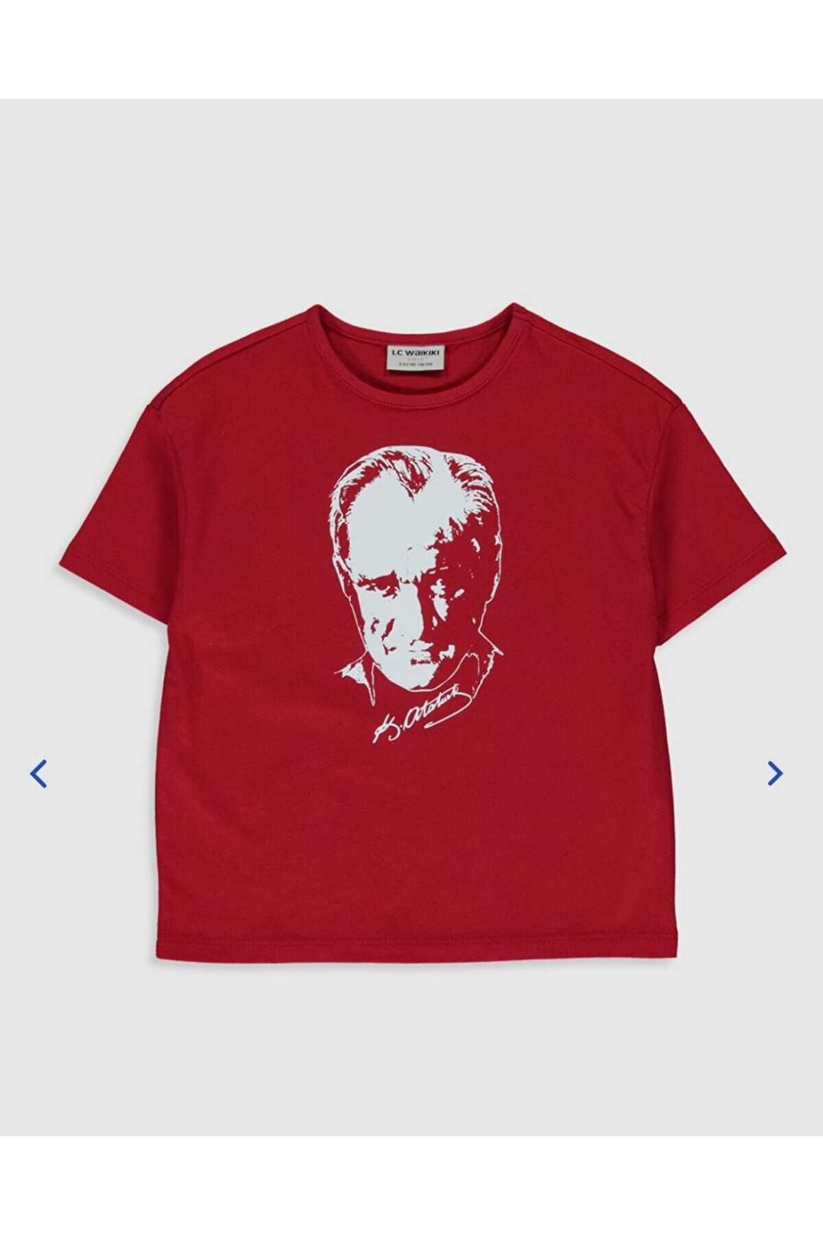 LC Waikiki Atatürk t-shirt - çocuk atatürk ünisex bluz - atatürk bluz - 23 nisan için uygundur