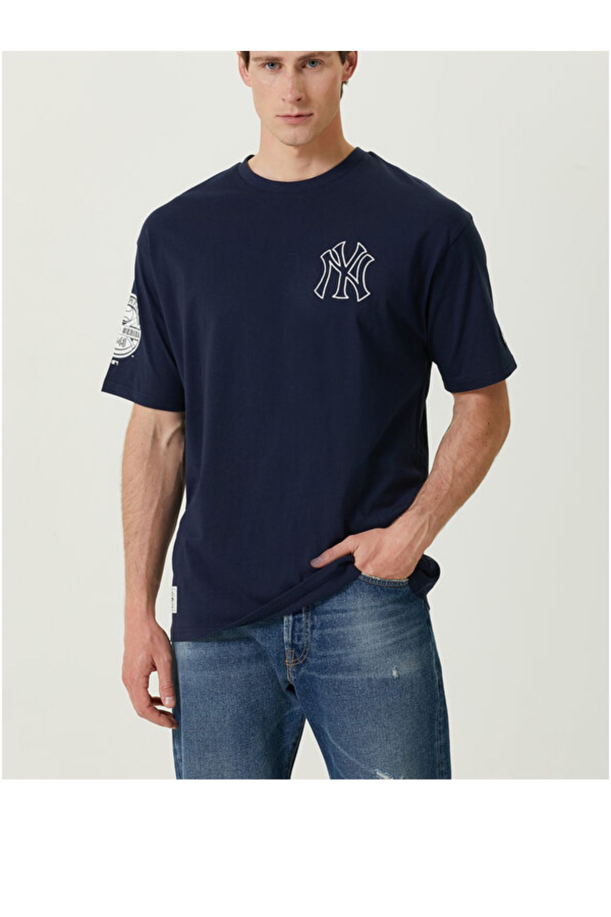 NEW ERA New York Yankees Lacivert T-shirt