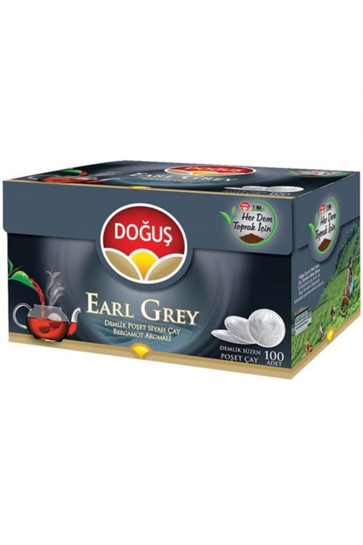 Doğuş Çay Doğuş Earl Grey Demlik Poşet 100*3,2 Gr
