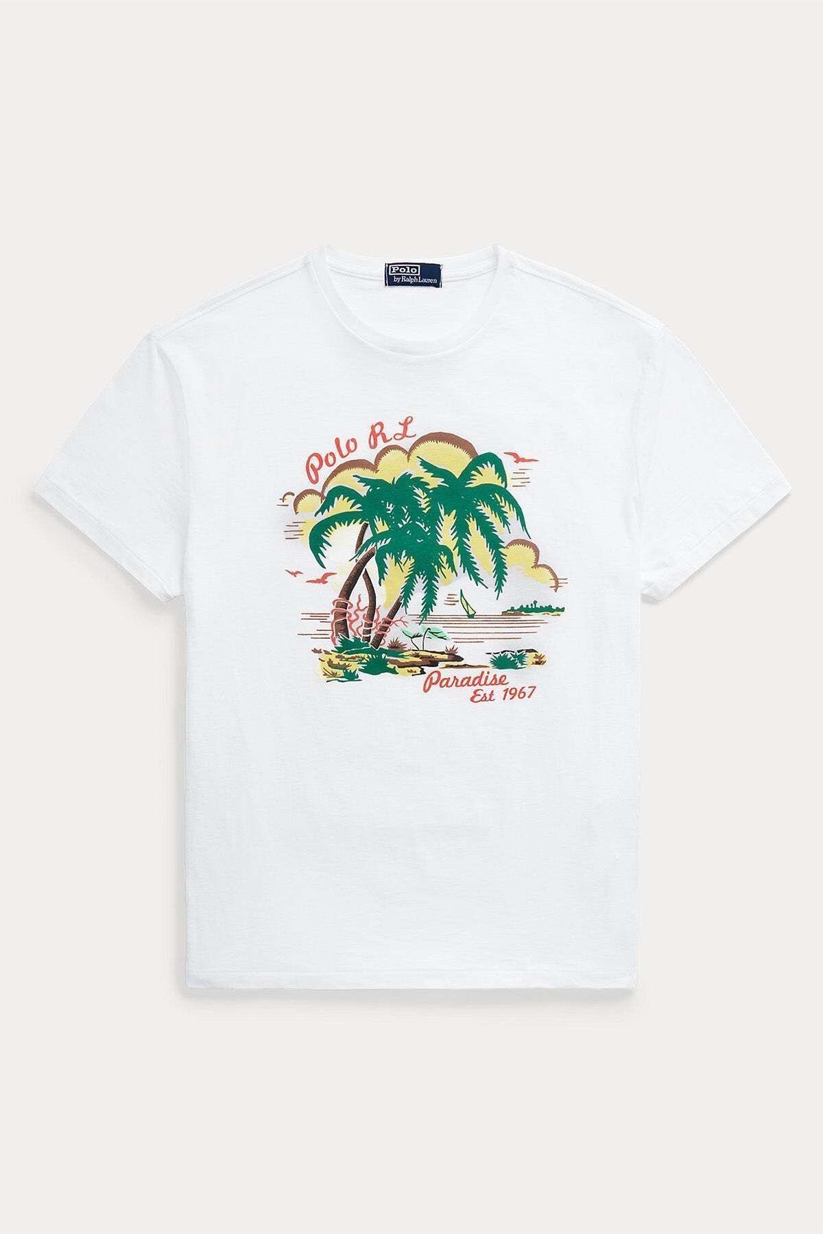 Ralph Lauren Classic Fit Yuvarlak Yaka T-shirt Xl / Beyaz