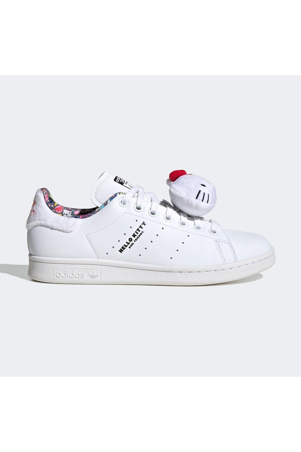 adidas x Hello Kitty Stan Smith Kadın Beyaz Spor Ayakkabı HP9656