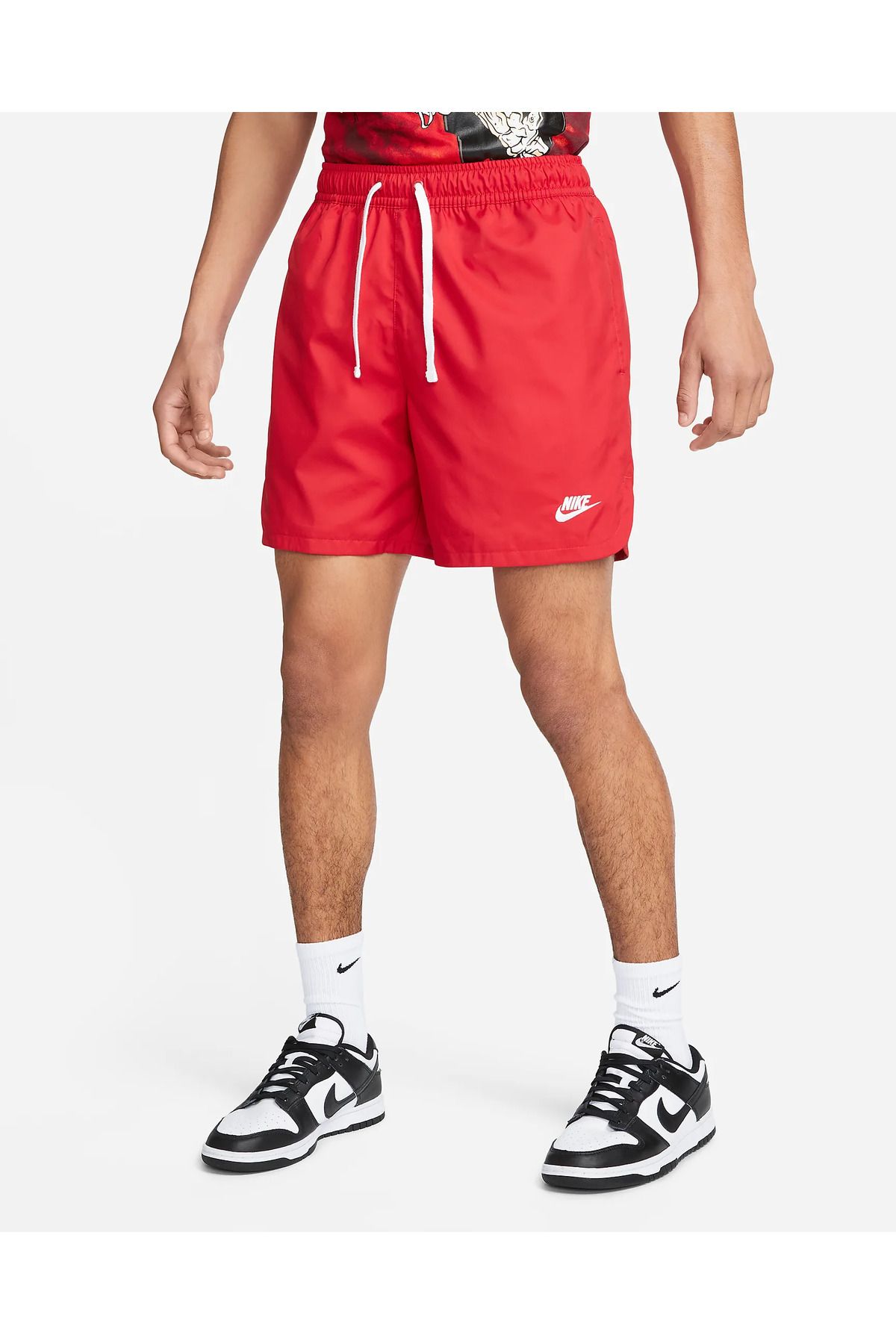 Nike Sportswear Sport Essentials Dokuma Astarlı Bol Erkek Şortu