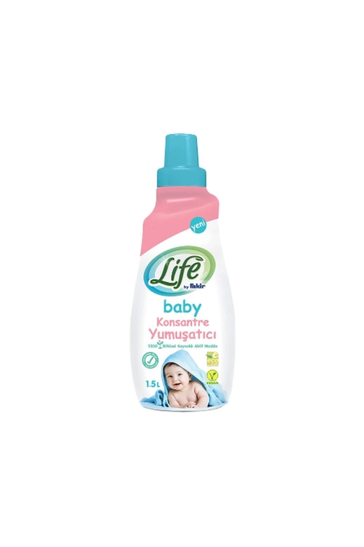 LIFEBE Life By Fakir Baby 1500 ml. Konsantre Yumuşatıcı (12'li)