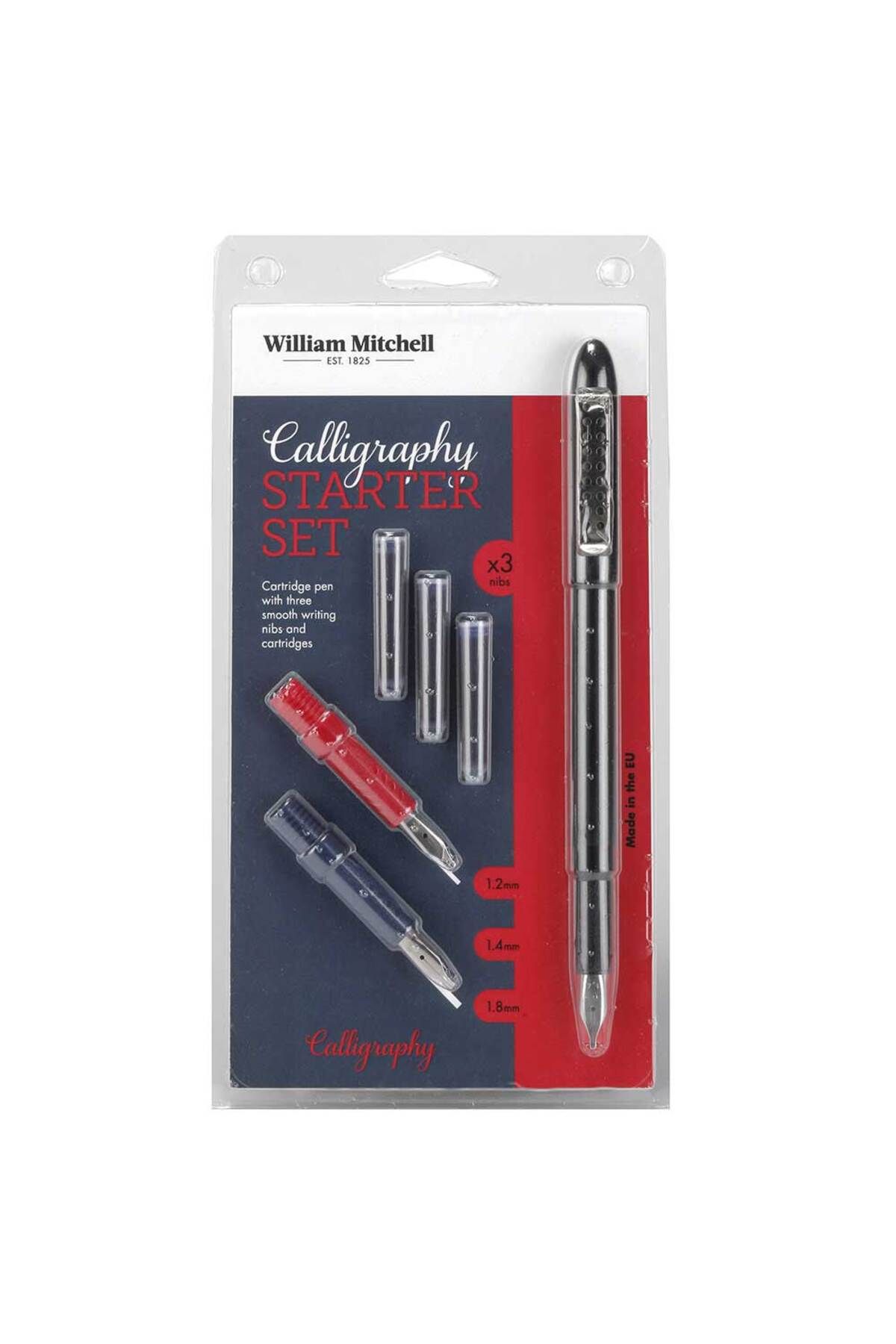 William Mitchell Calligraphy Starter Set (3 uç)