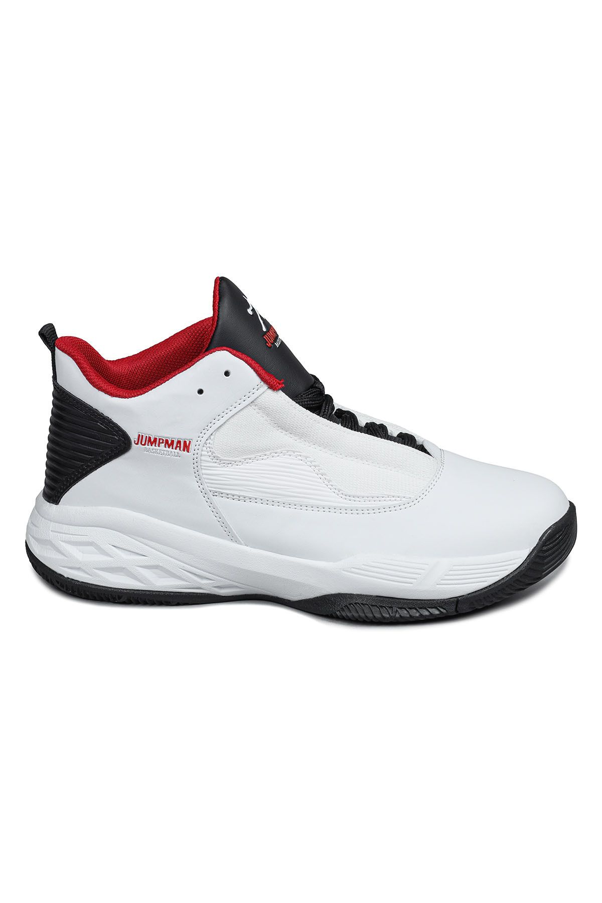 Jump 27721 Beyaz - Siyah Erkek Çocuk Basketbol Spor Ayakkabısı