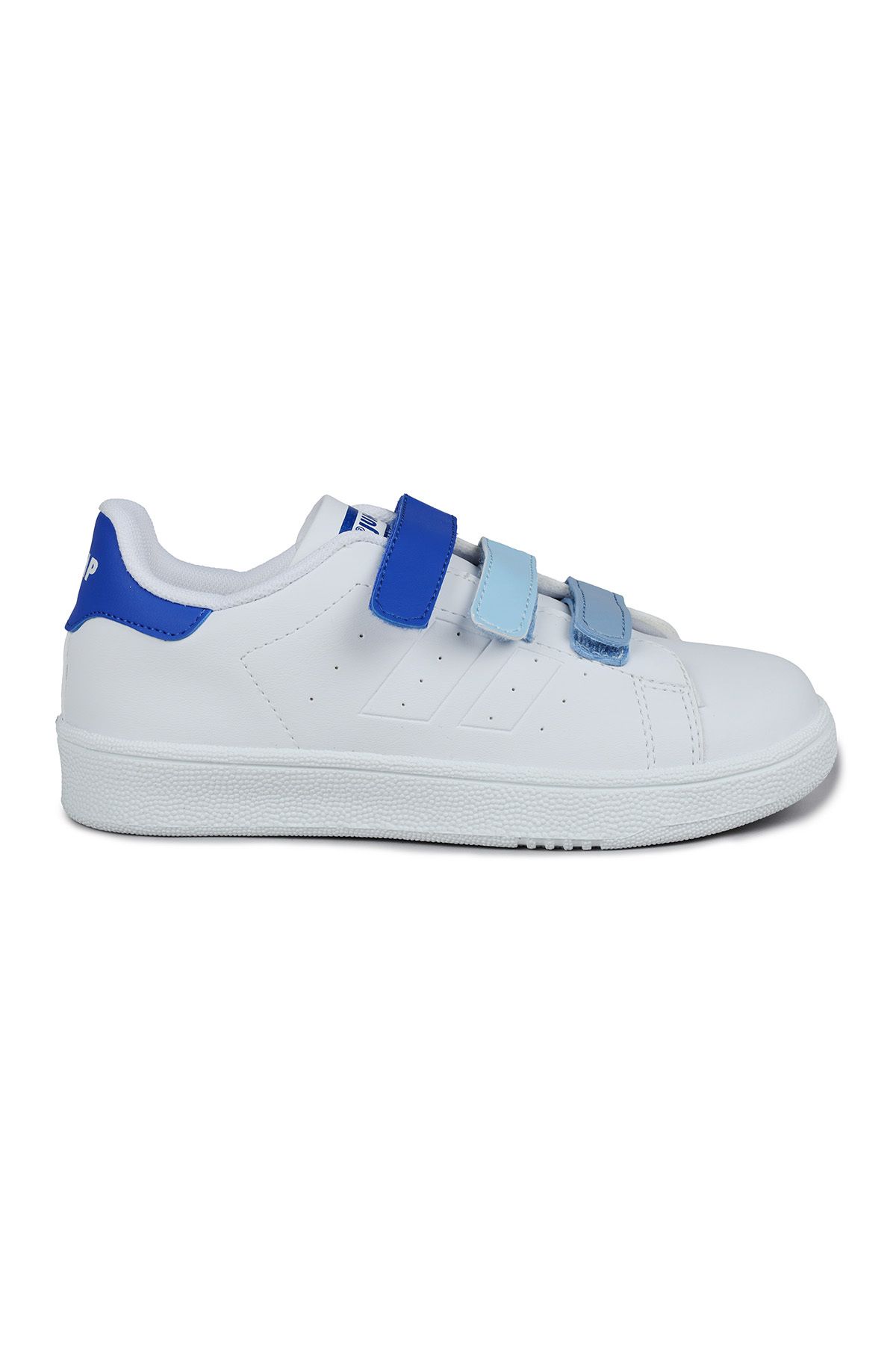 Jump 30110 Mavi - Beyaz Cırtlı Erkek Çocuk Sneaker Günlük Spor Ayakkabı