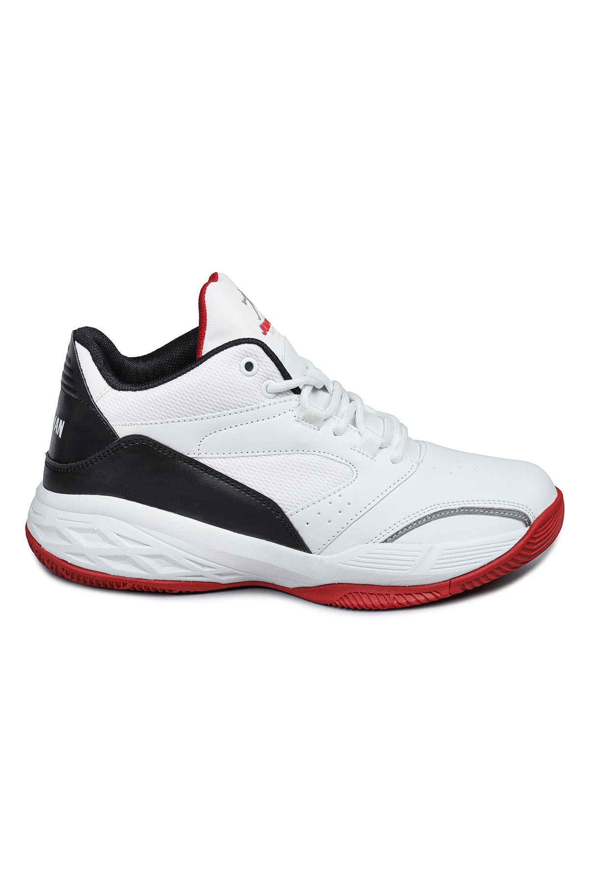 Jump 27722 Beyaz - Siyah Erkek Basketbol Spor Ayakkabısı