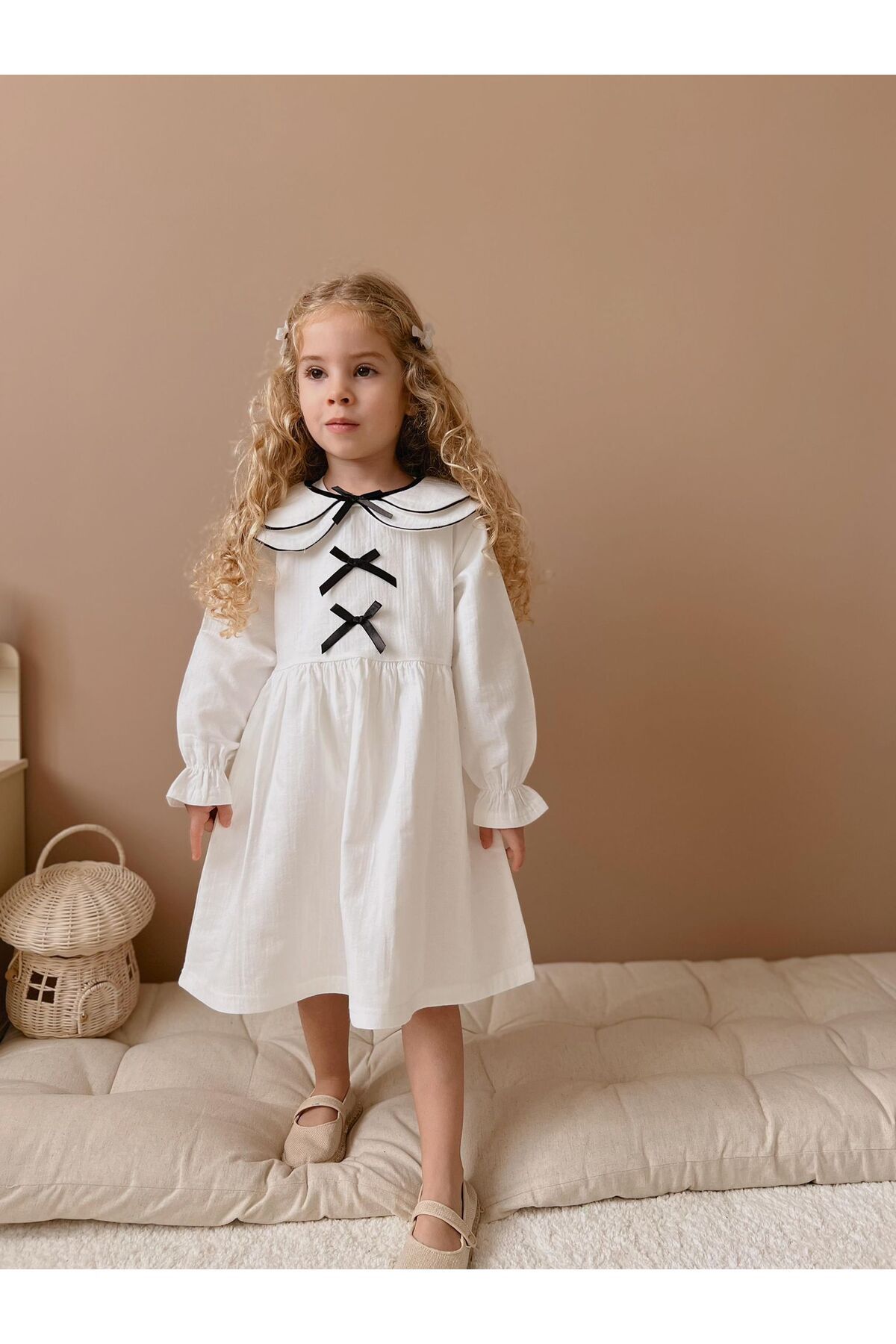 BabyWorldStore Kız Çocuk Zarif Trend Z Model Elbise