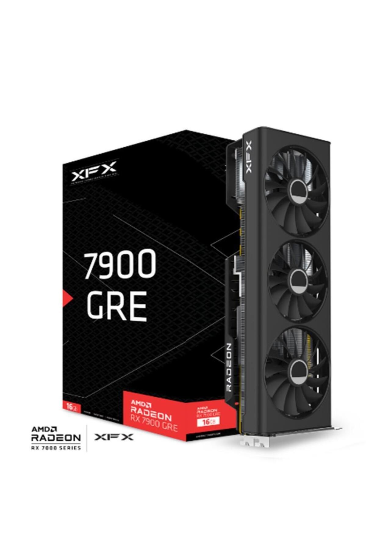 XFX Radeon RX 7900GRE MERC 16GB GDDR6 256 Bit Ekran Kartı