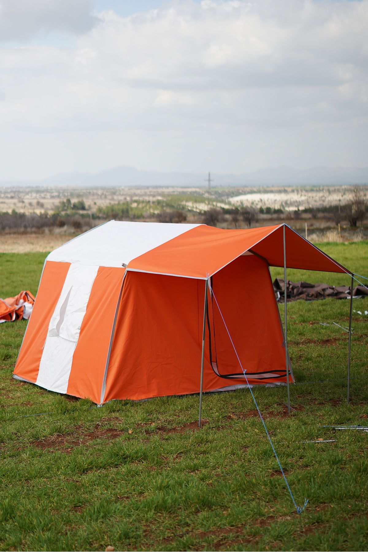 Tunç Çadır Tekodalı İmperteks Kamp Çadırı Turuncu