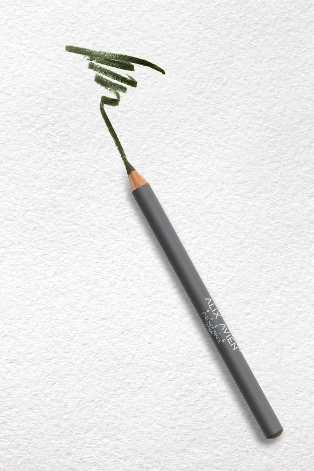Alix Avien Yeşil Göz Kalemi - Yoğun Renk - Kremsi Yapı - 7 Saate Kadar Kalıcı Etki - Eyeliner Pencil Green