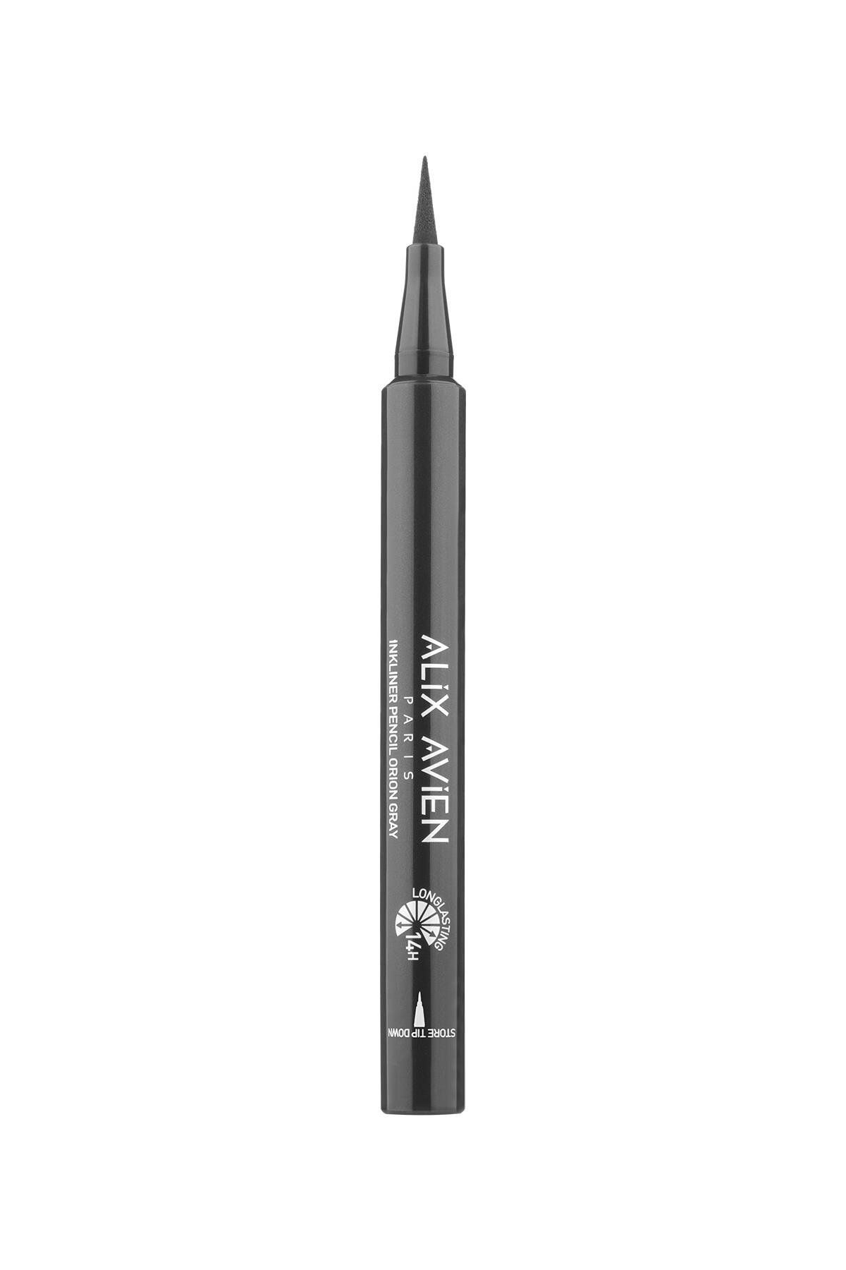 Alix Avien Inkliner Pencil Orion Gray - Eyeliner Ekstra Orion Grisi - Yoğun Renk Veren 14 Saat Kalıcı Etki
