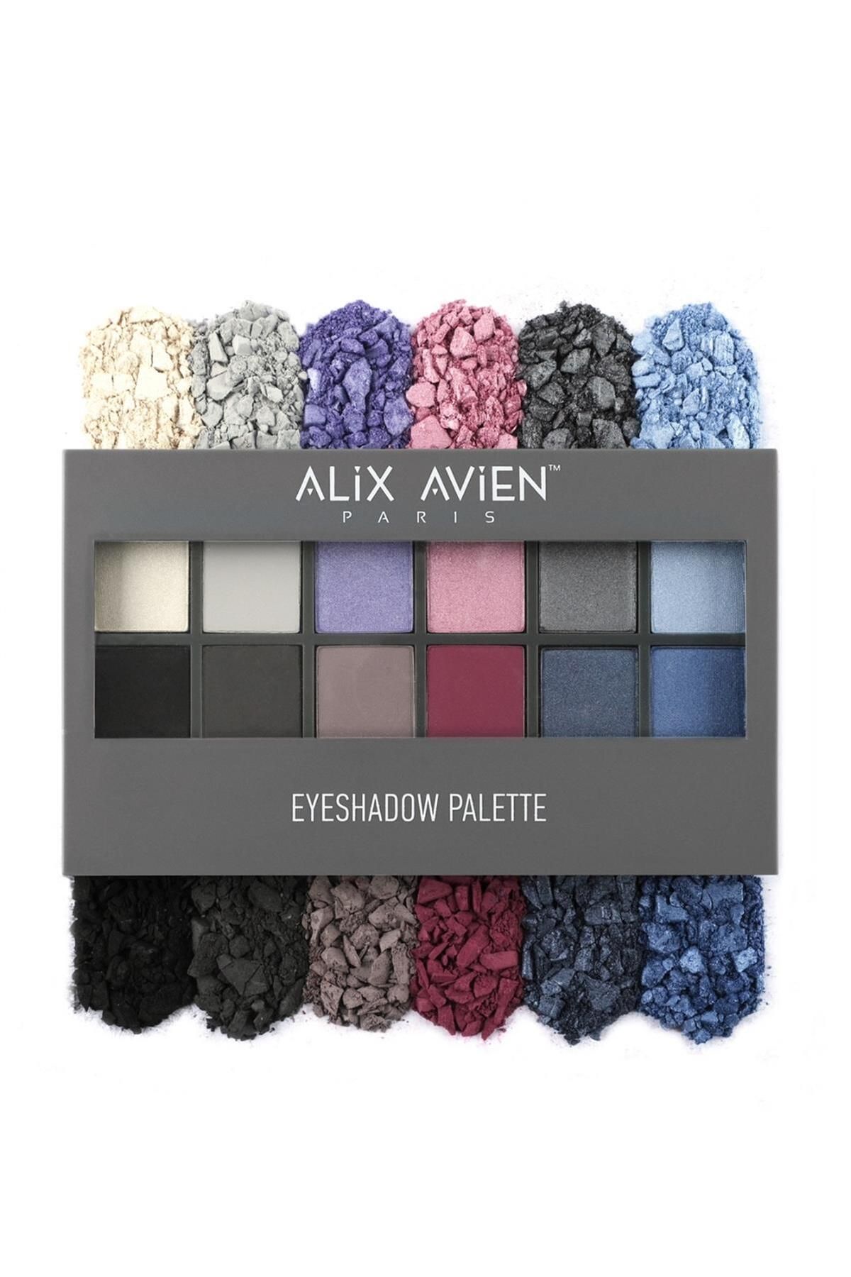 Alix Avien 12li Far Paleti - Eyeshadow Palette 333 Glamorous Galaxy 15,6 G
