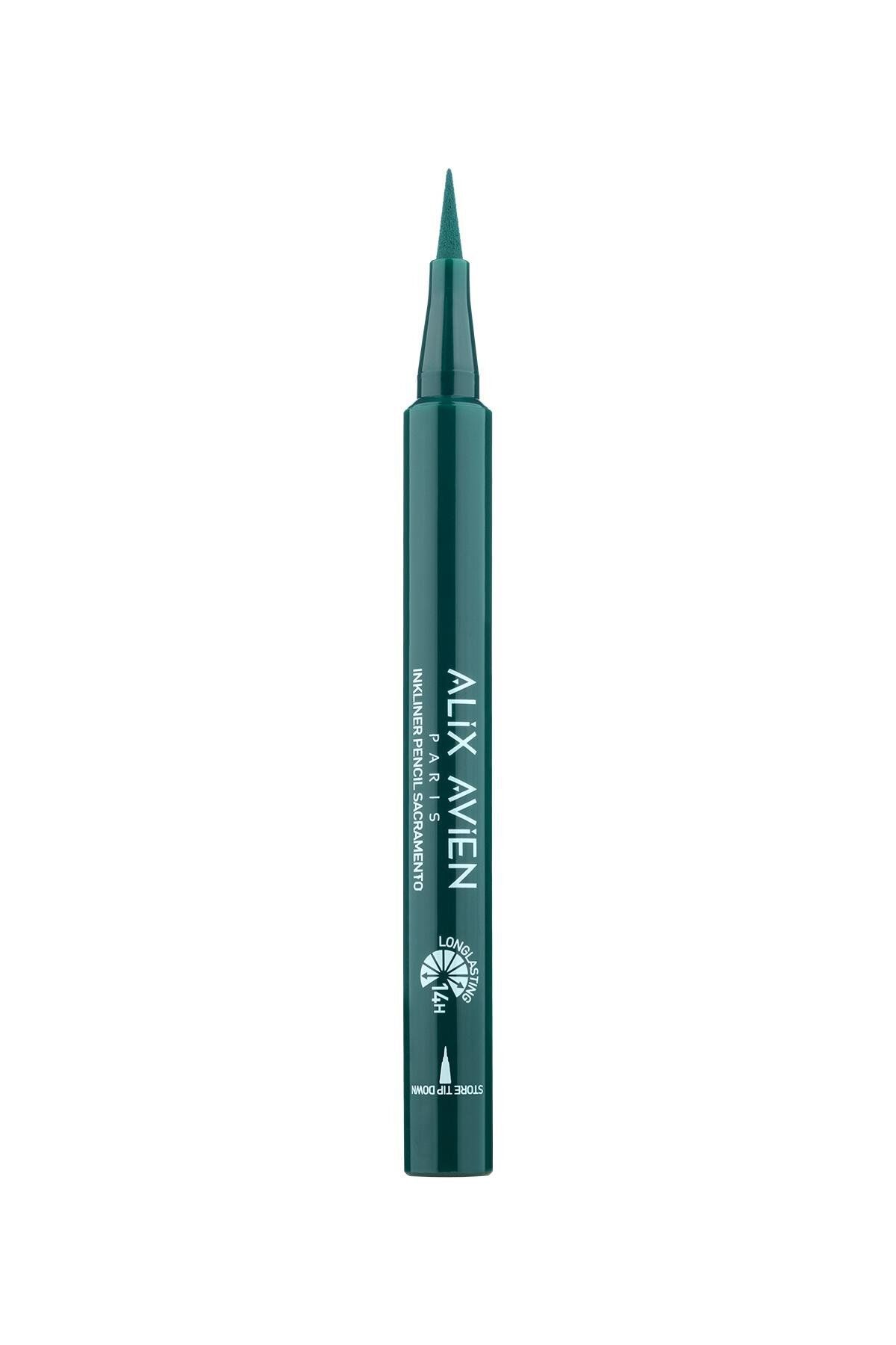 Alix Avien Inkliner Pencil Sacramento - Eyeliner Ekstra Sacramento Yeşili - Yoğun Renk 14 Saat Kalıcı Etki