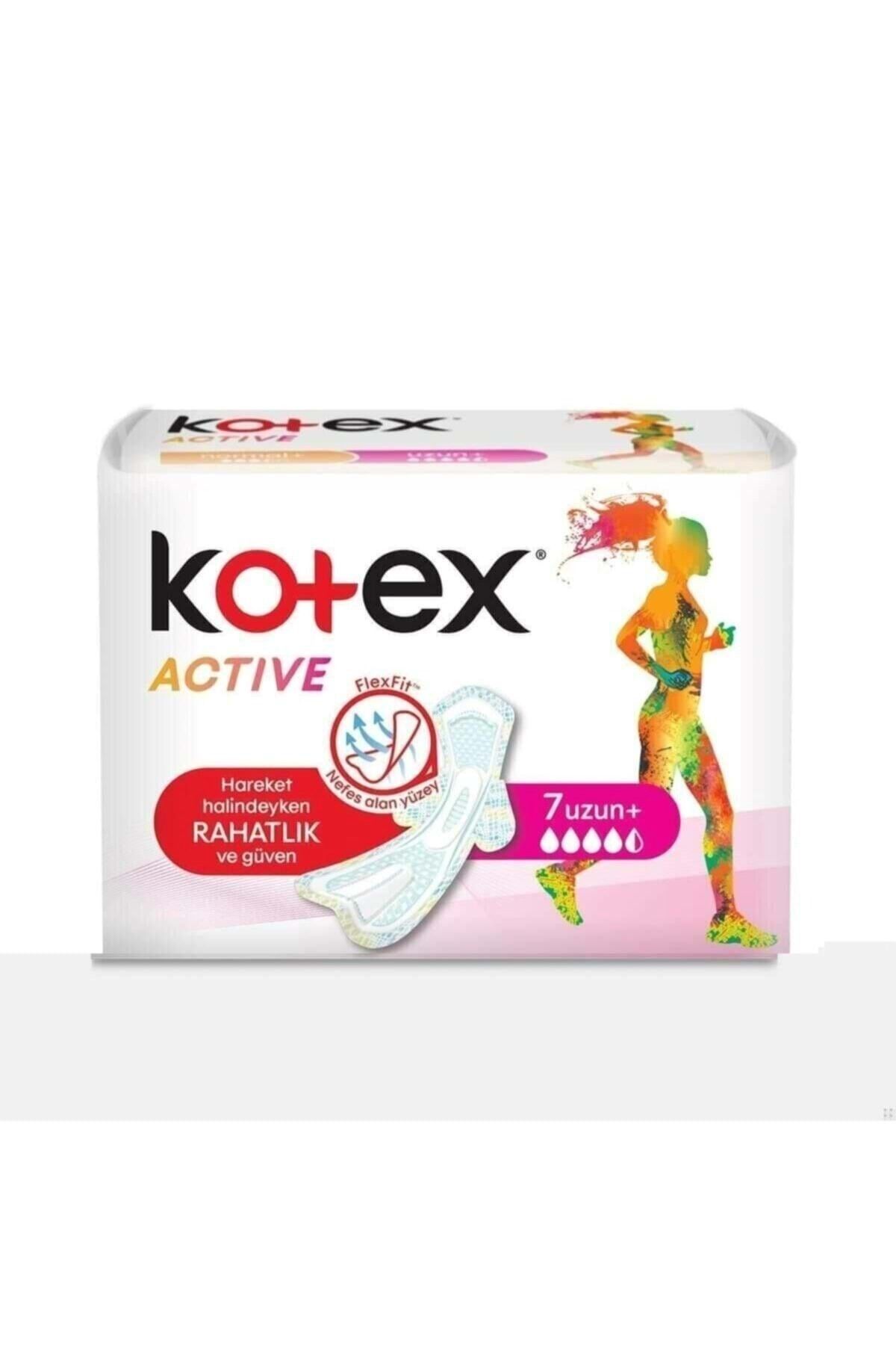 Kotex Active Single Uzun 7 Li Flexfit Hijyenik Ped