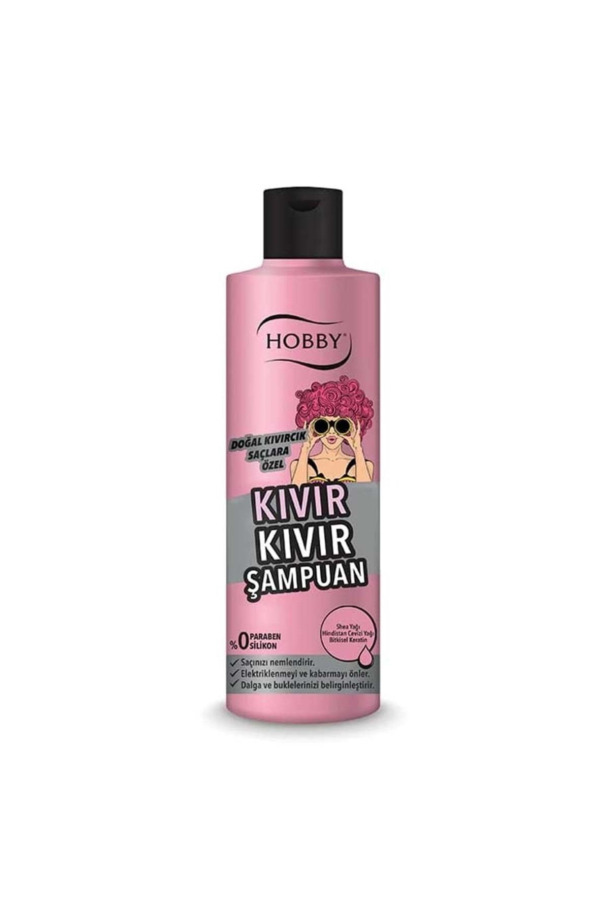 Hobby Şampuan Kıvır Kıvır Doğal Kıvırcık Saçlara Özel 250 ml