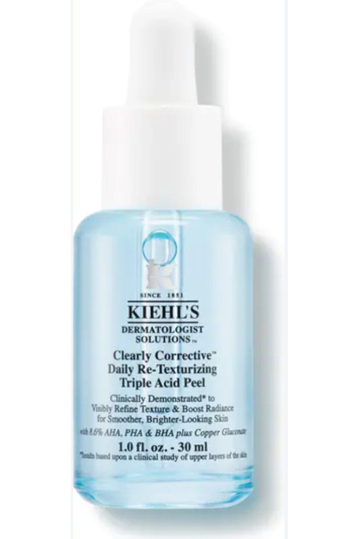 Kiehl's Clearly Corrective Daily Re-Texturizing Triple Acid Peel 30 Ml