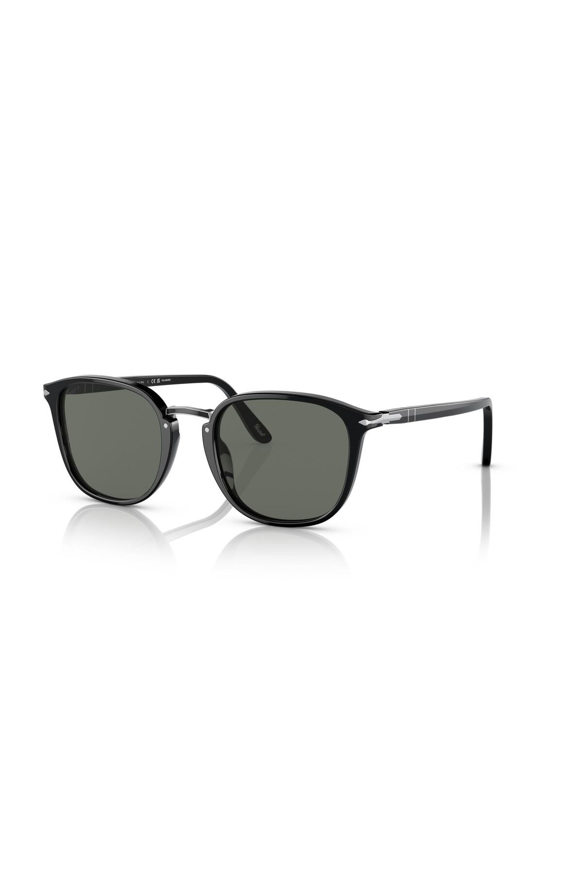 Persol Ps3186s 95/58 Polarize Siyah Güneş Gözlüğü