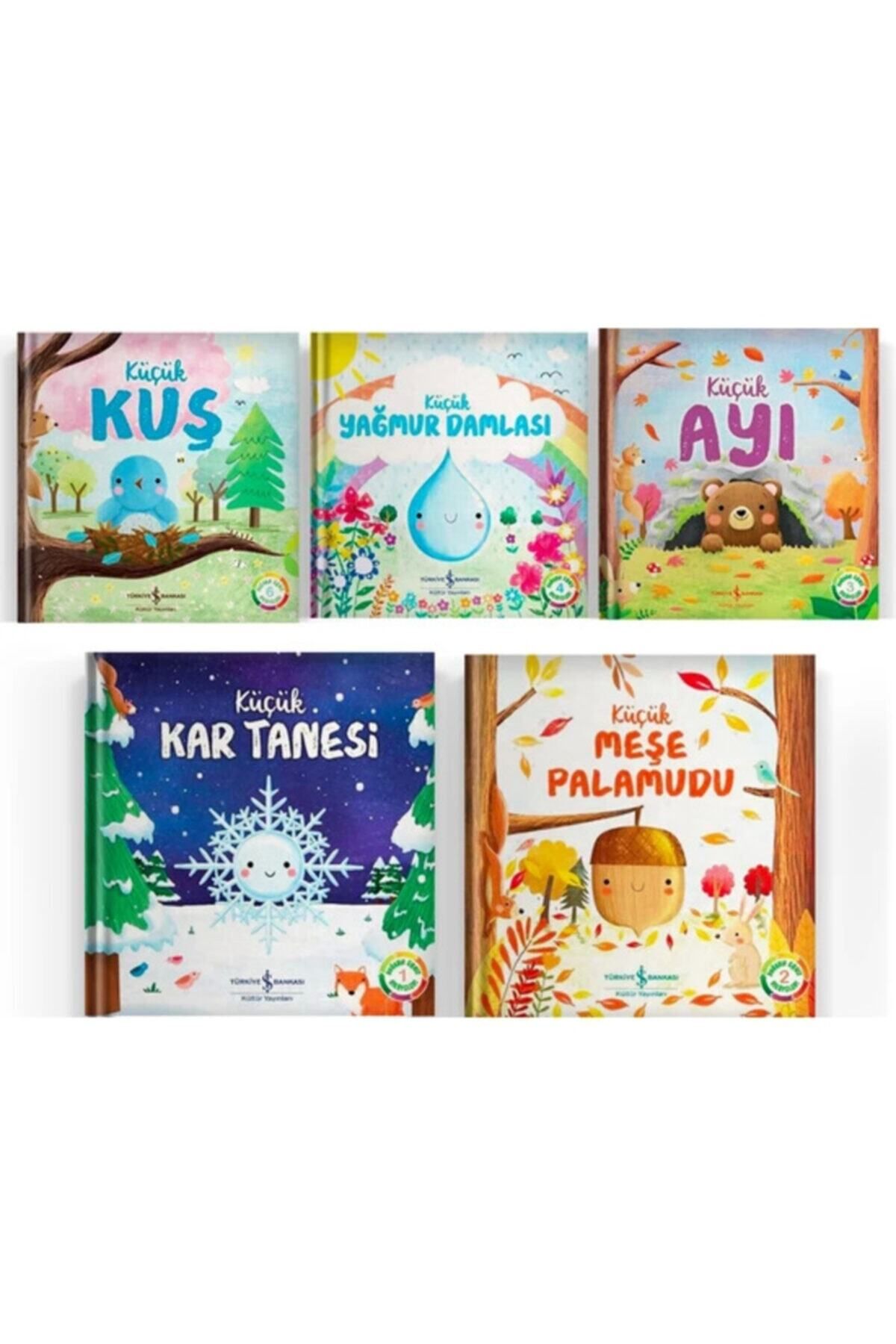 Türkiye İş Bankası Kültür Yayınları Doğanın Eşsiz Hikayeleri Serisi 5 Kitap Set