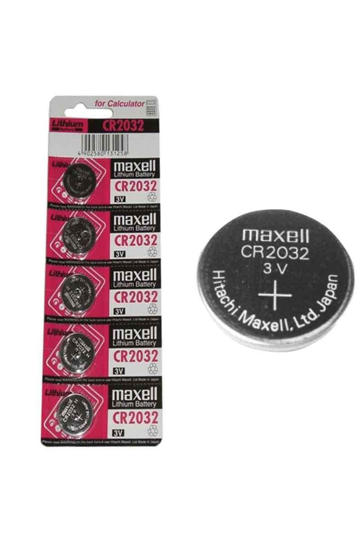 Maxell Cr2032 3 Volt Lityum Para Pil (5Lİ PAKET)