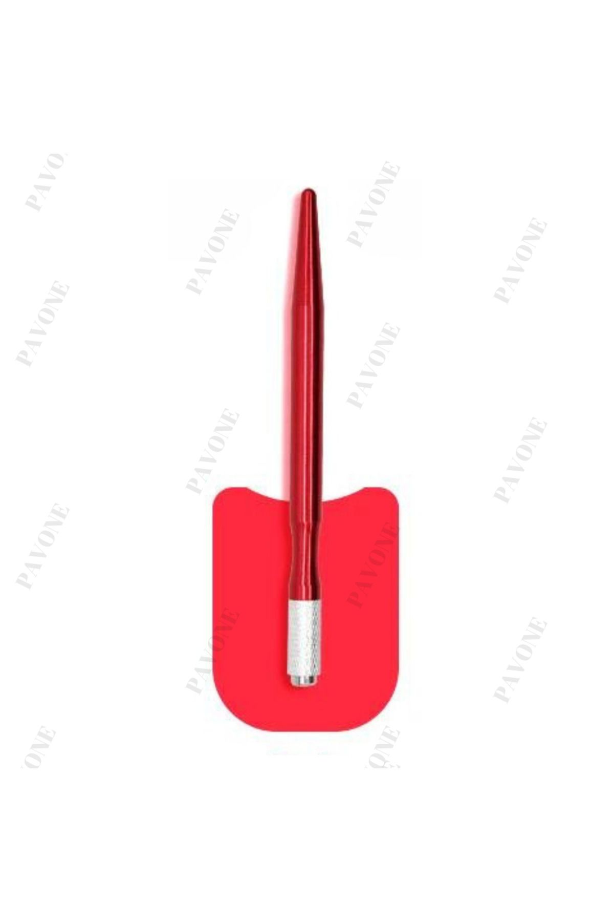 Pavone Yeni Microblading Kalemi - Kırmızı - Kaş Tasarım Kalemi