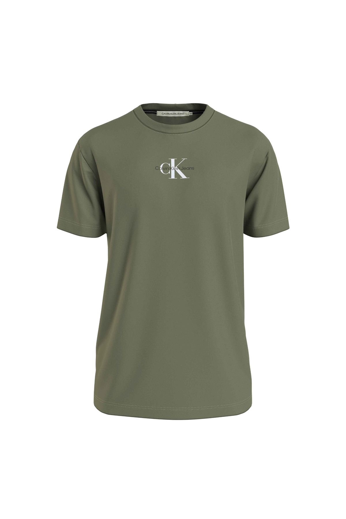 Calvin Klein Jeans Düz Koyu Yeşil Erkek T-shirt J30j323483ldy