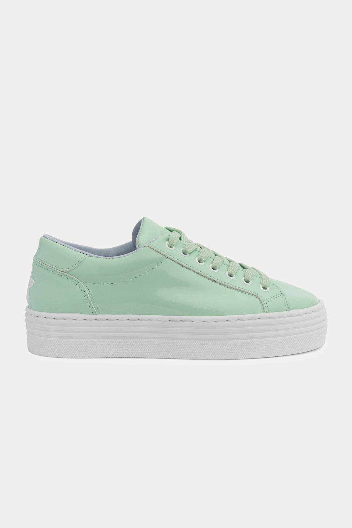 CHIARA FERRAGNI Göz Logolu Sneaker Ayakkabı 40 / Yeşil