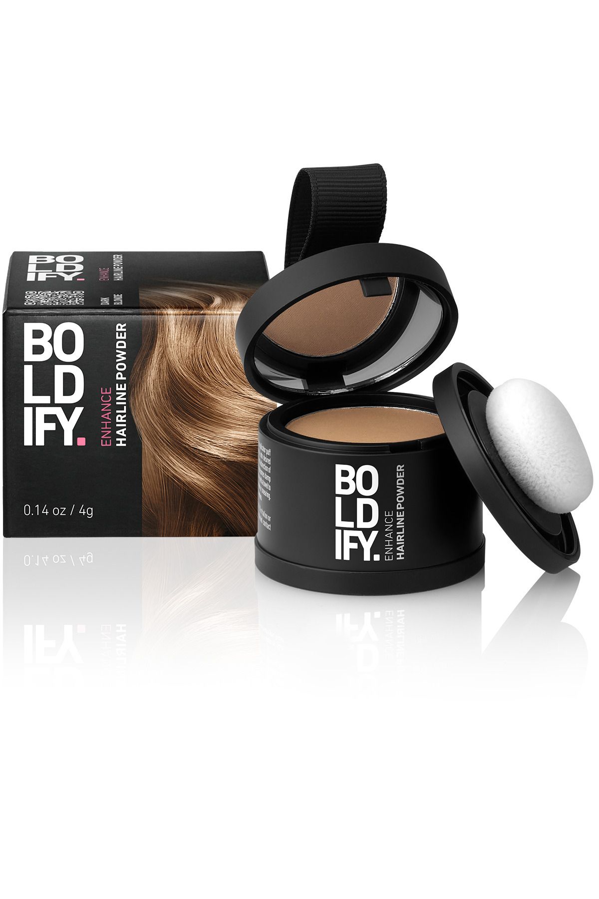 Boldify Saç Tozu KOYU SARI Dolgunlaştırıcı Topik Tozu, Gizler & 48 saat etkili